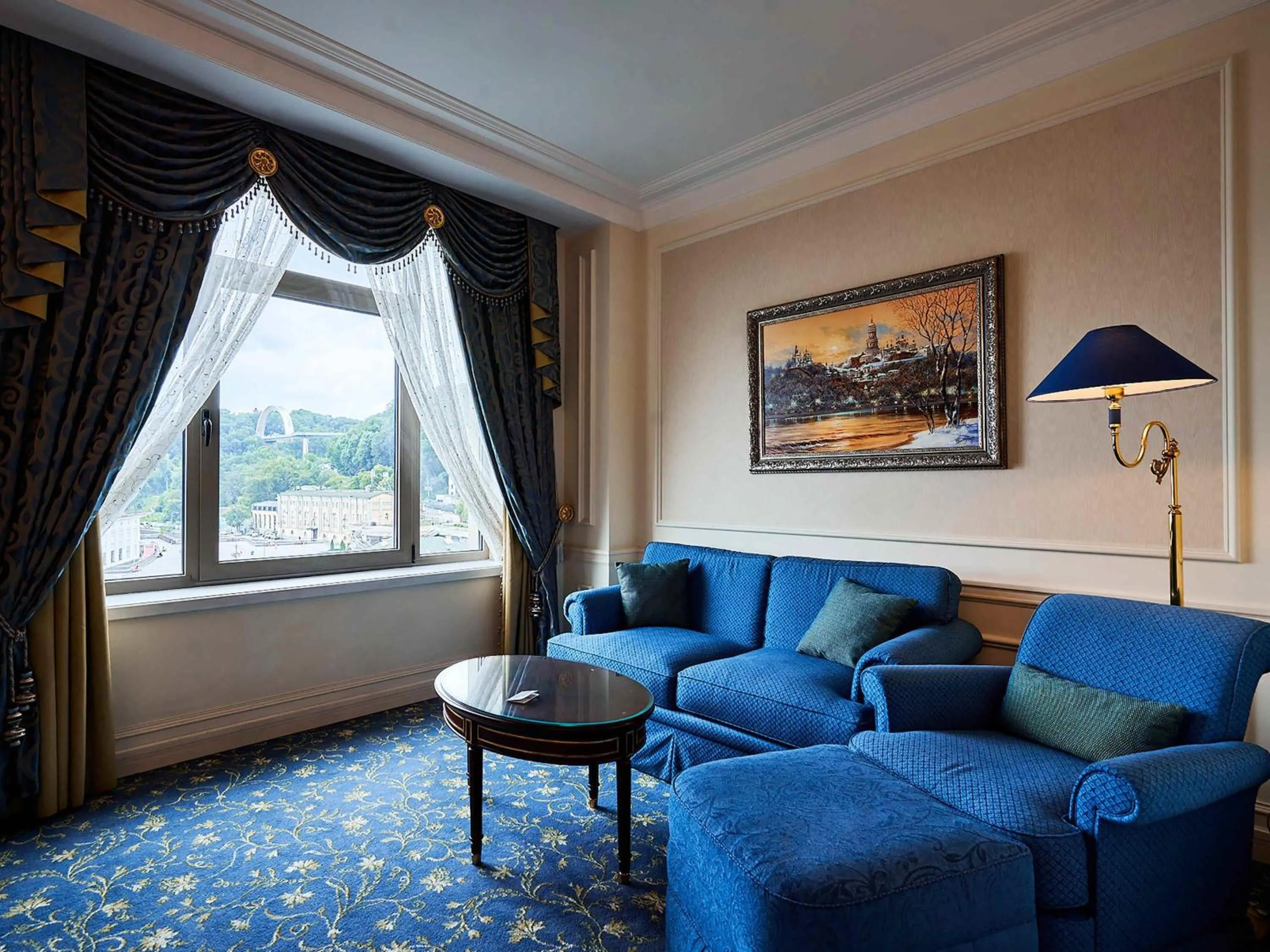 Bedroom in Fairmont Grand Hotel Kyiv