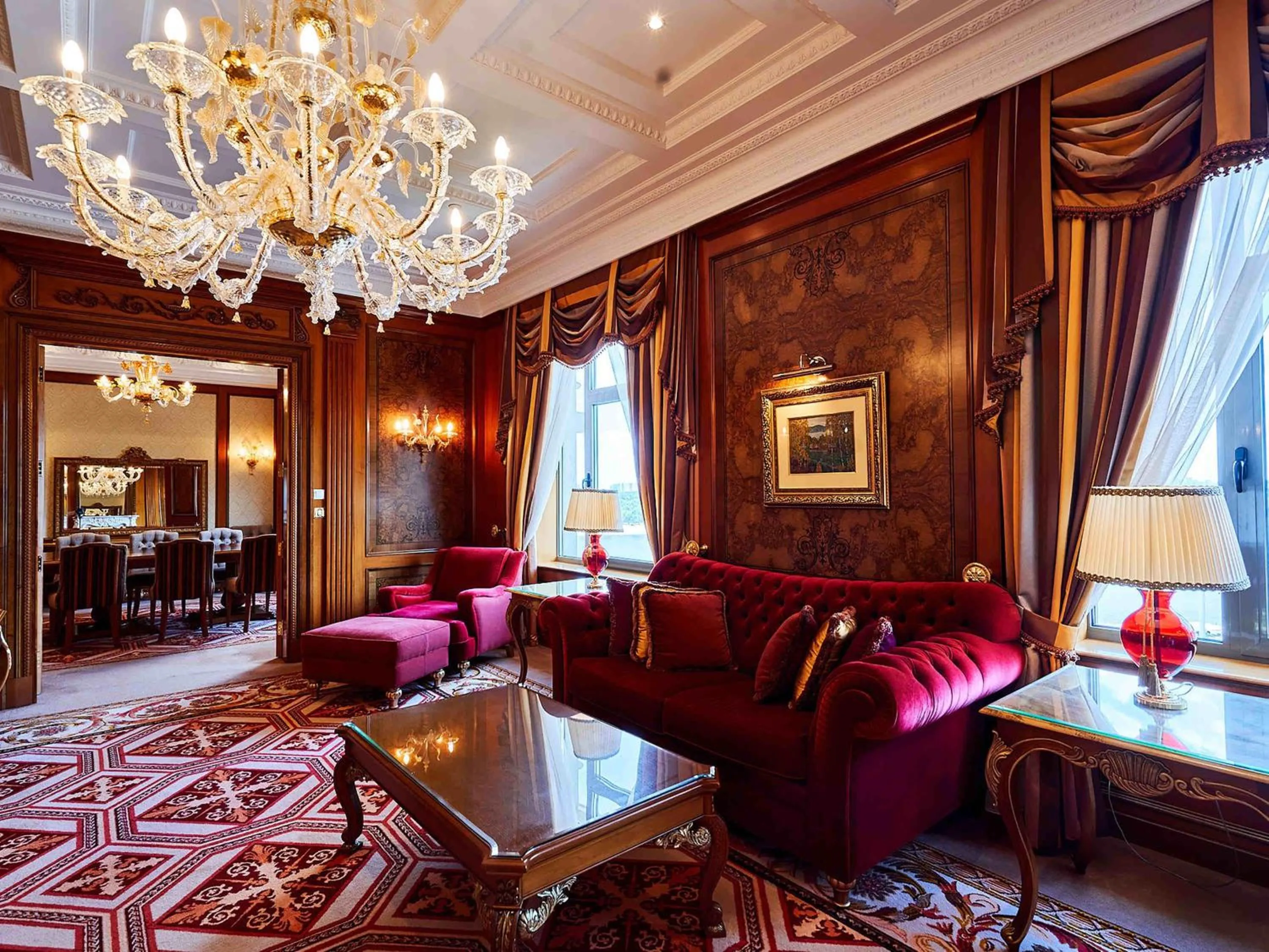 Bedroom in Fairmont Grand Hotel Kyiv