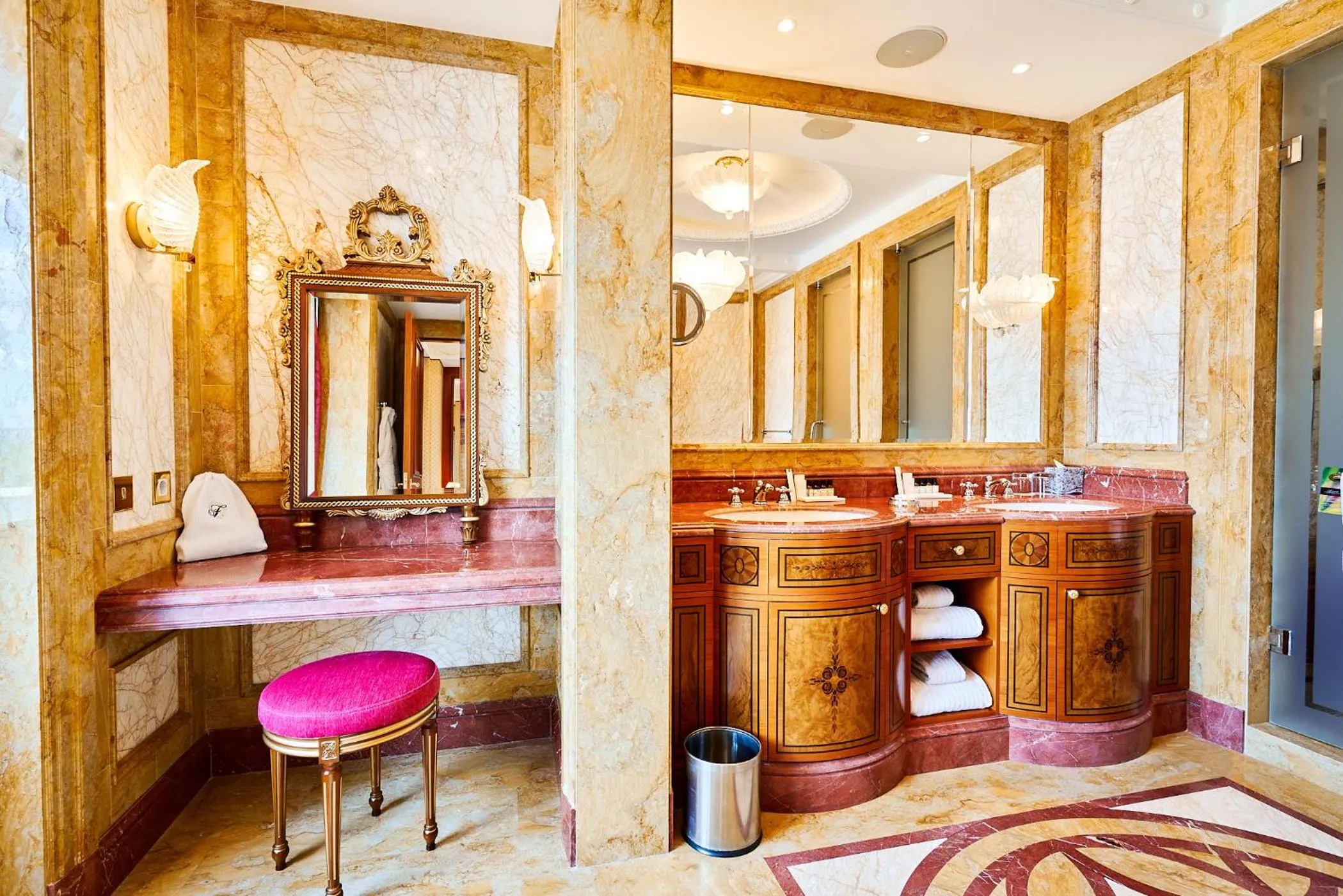 Bathroom in Fairmont Grand Hotel Kyiv