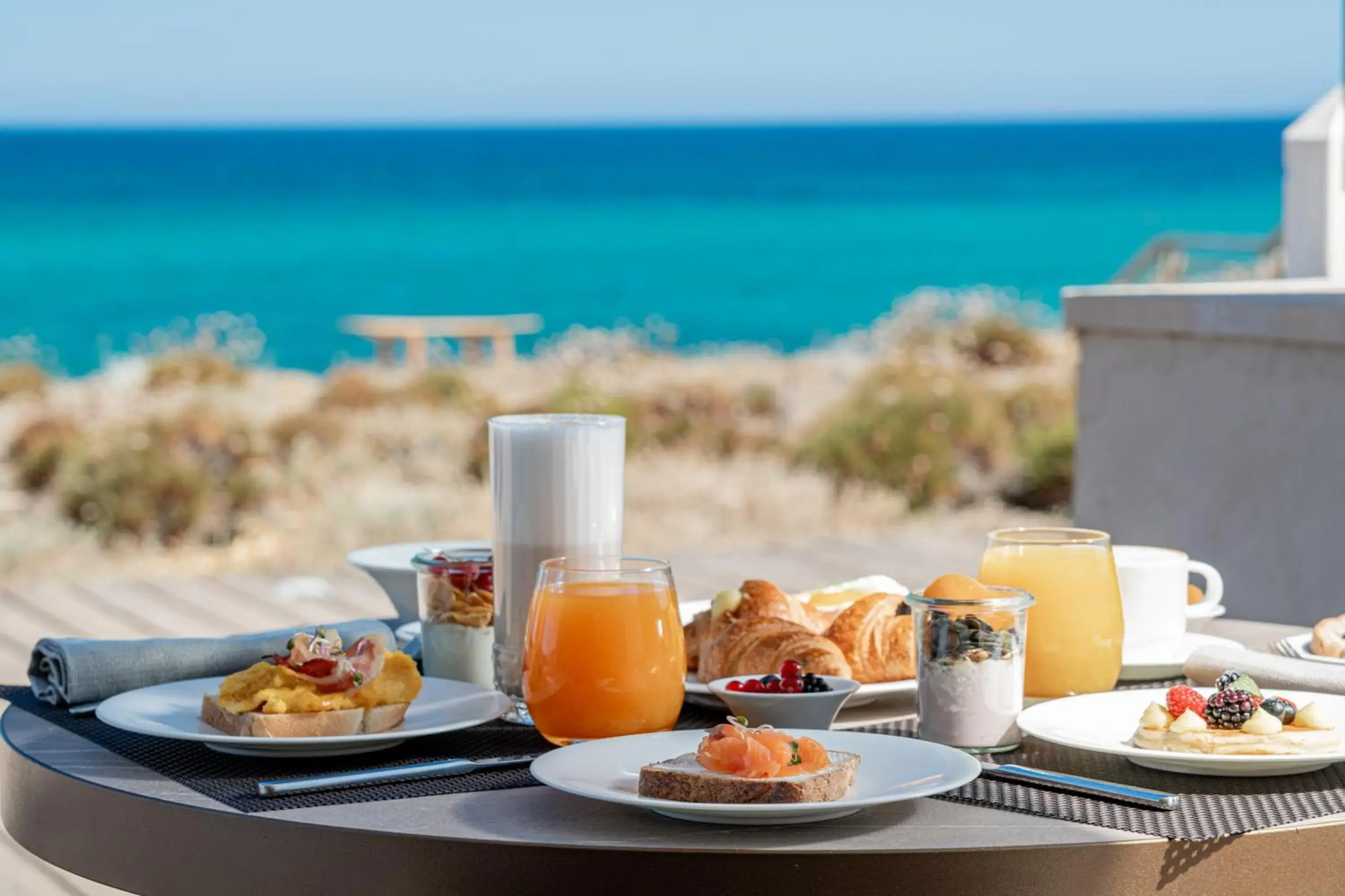 Breakfast in Bellevue Sardinia Resort Affiliated by Meliá Breakfast in Bellevue Sardinia Resort Affiliated by Meliá