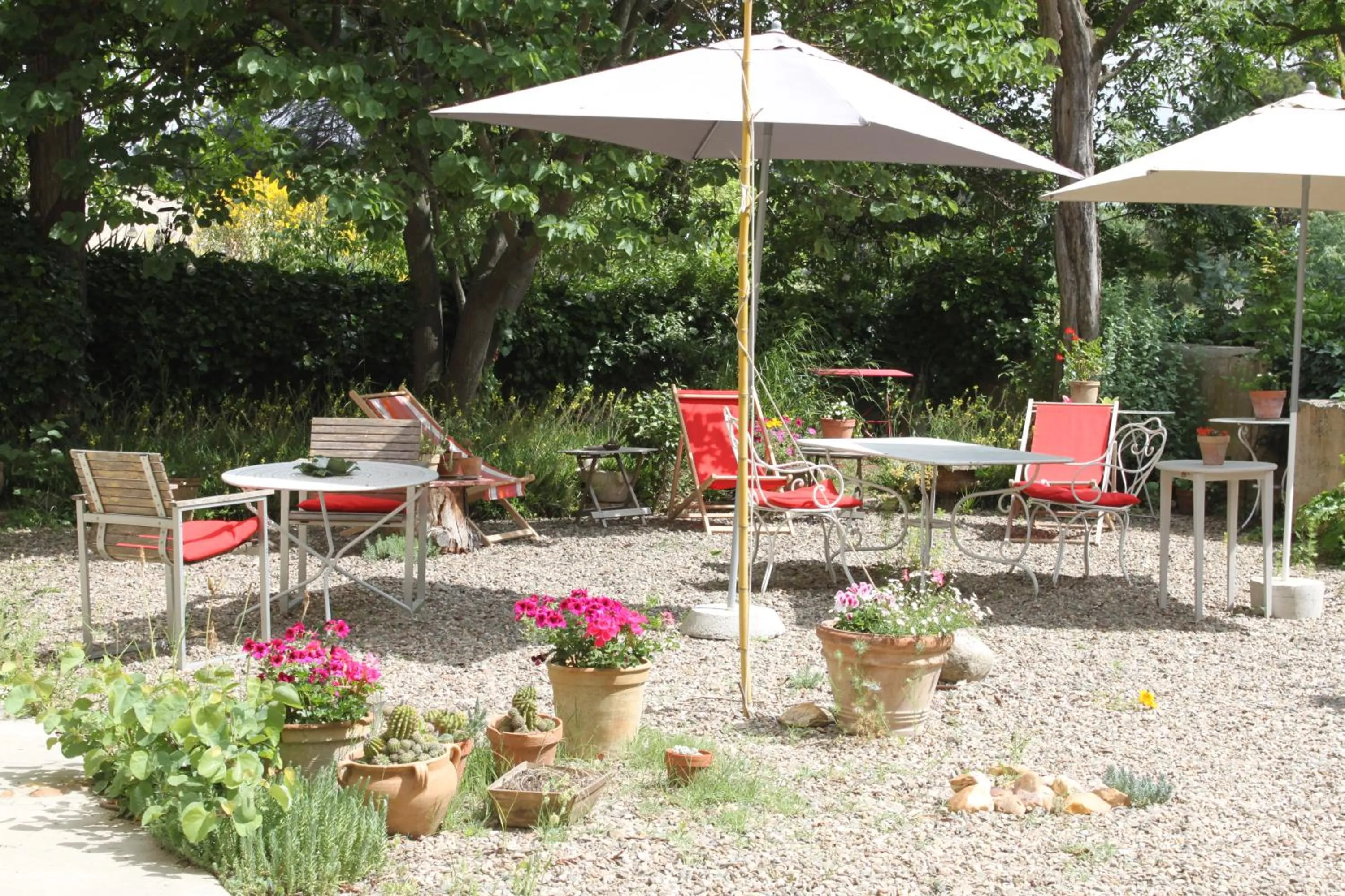 Patio in Domaine de Manteau-Bleu