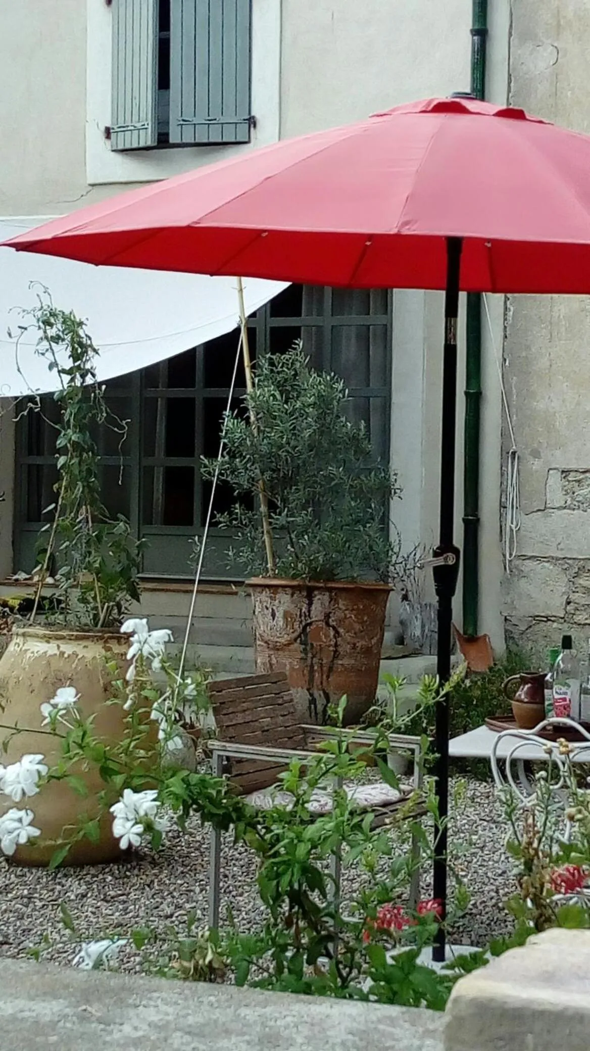 Patio in Domaine de Manteau-Bleu