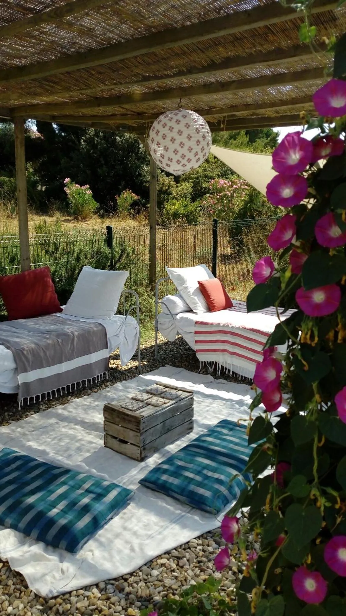 Swimming pool in Domaine de Manteau-Bleu