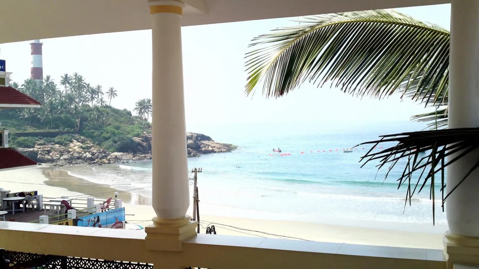 Balcony/Terrace in Beach Florra Inn
