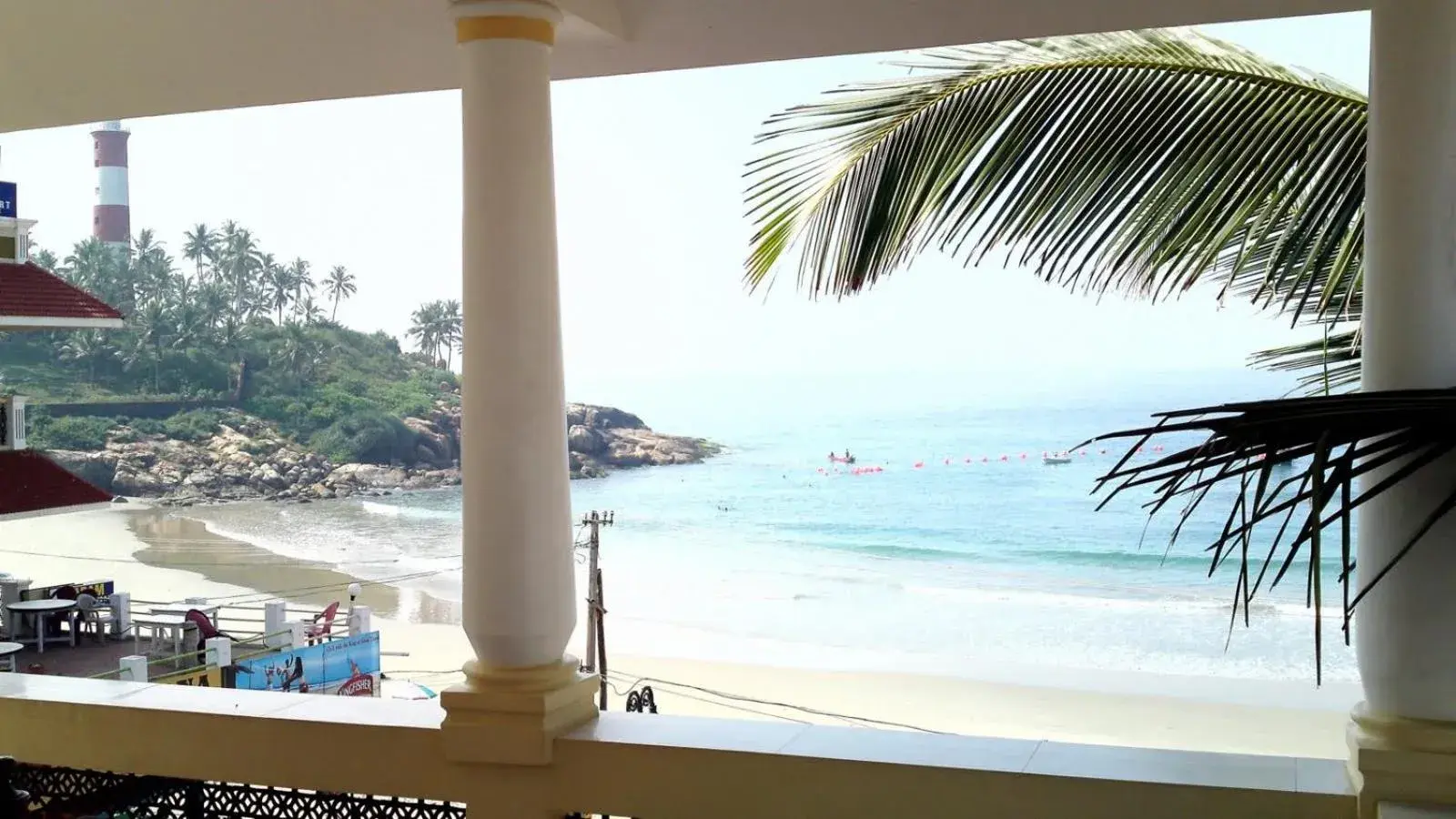 Balcony/Terrace in Beach Florra Inn Balcony/Terrace in Beach Florra Inn