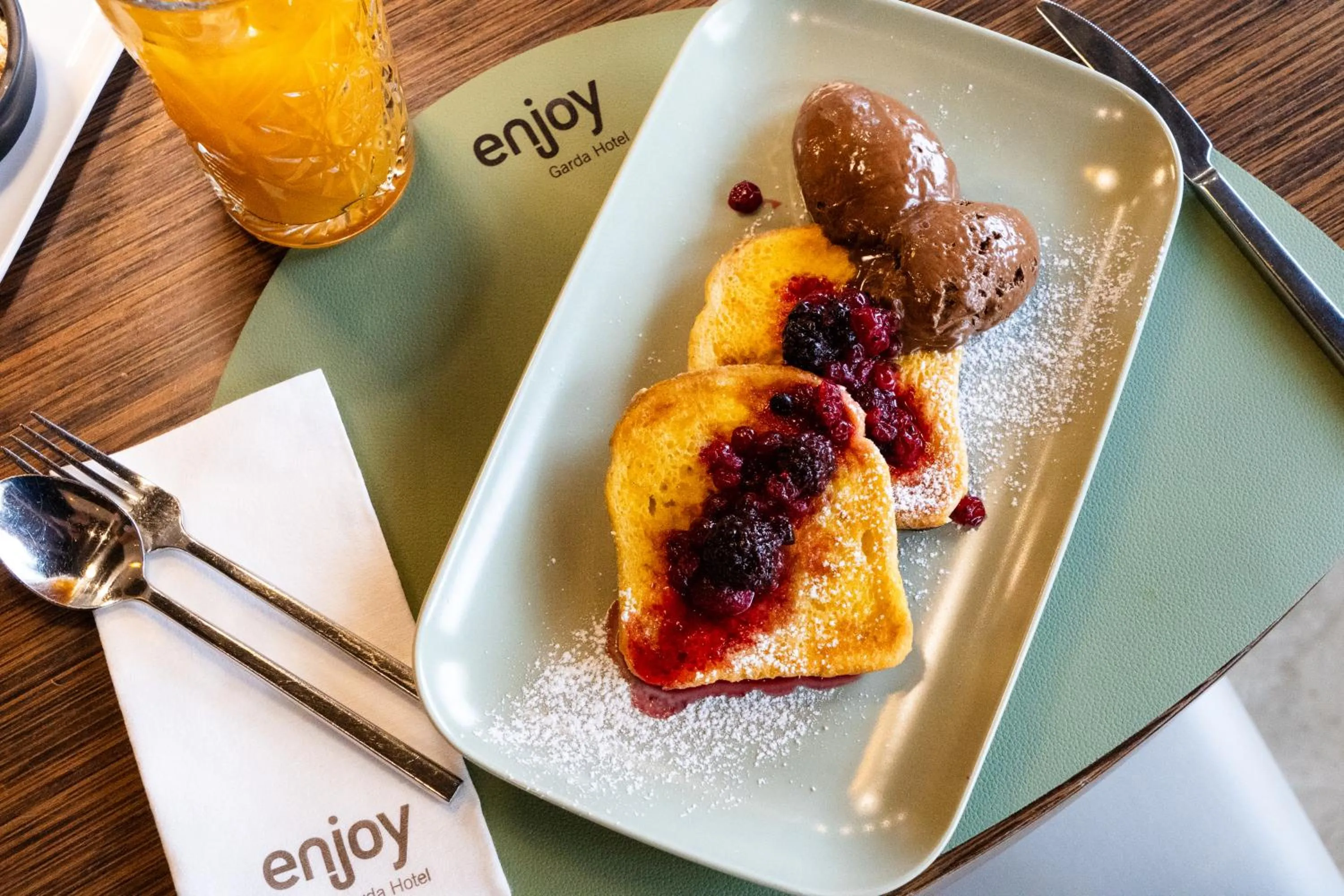 Breakfast in Enjoy Garda Hotel