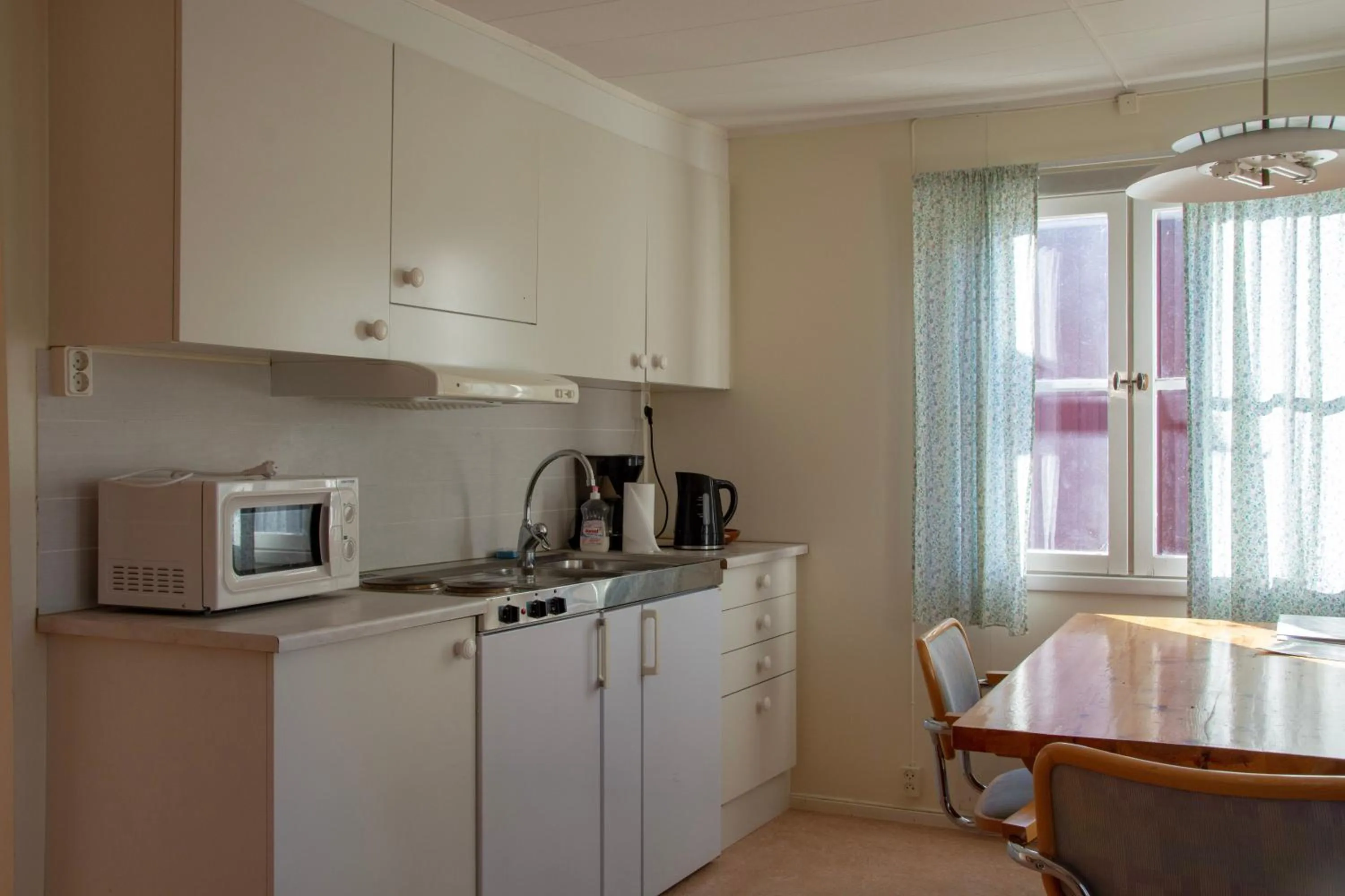 kitchen in Älvdalens Camping