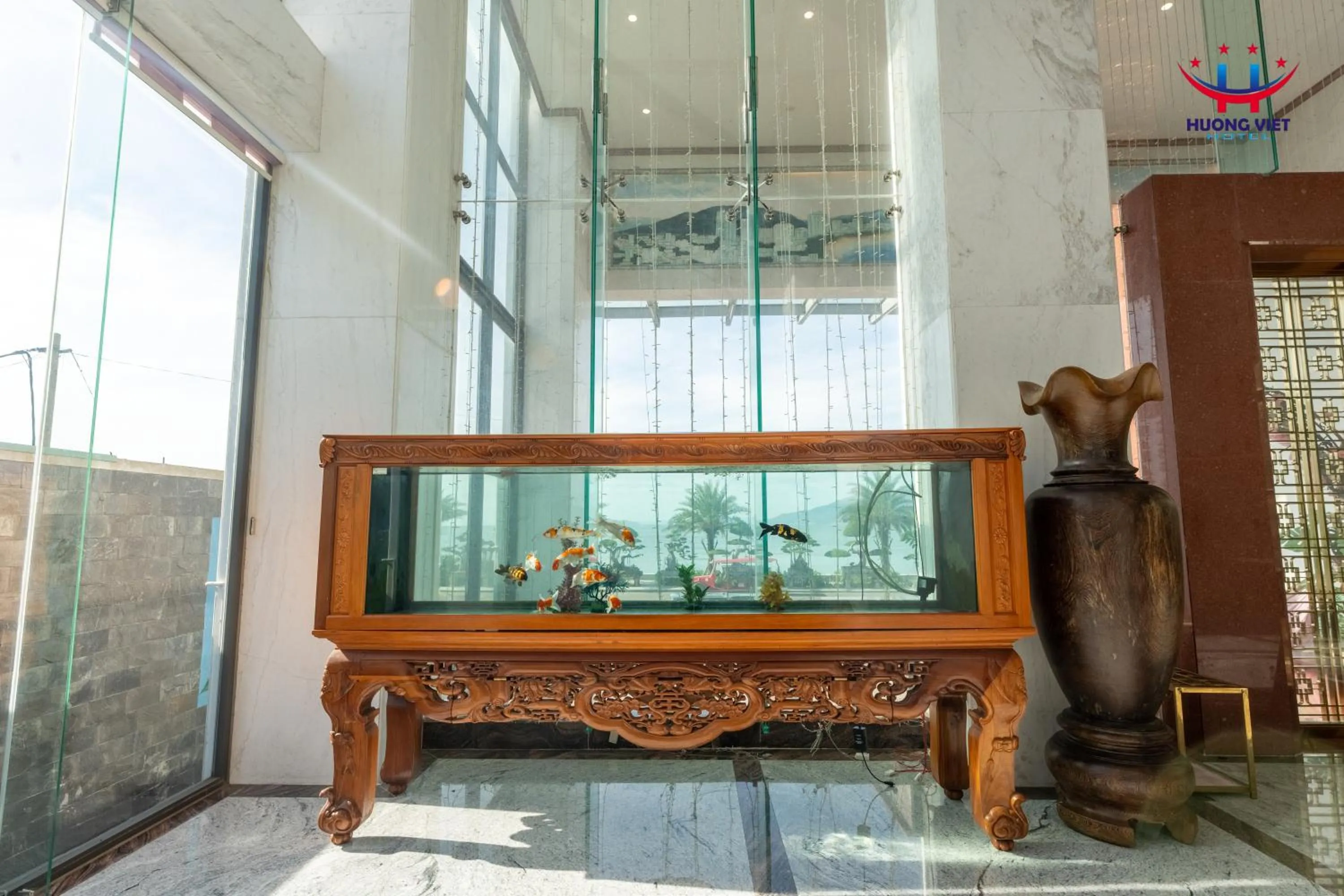 Lobby or reception in Huong Viet Hotel Quy Nhon - Beachfront