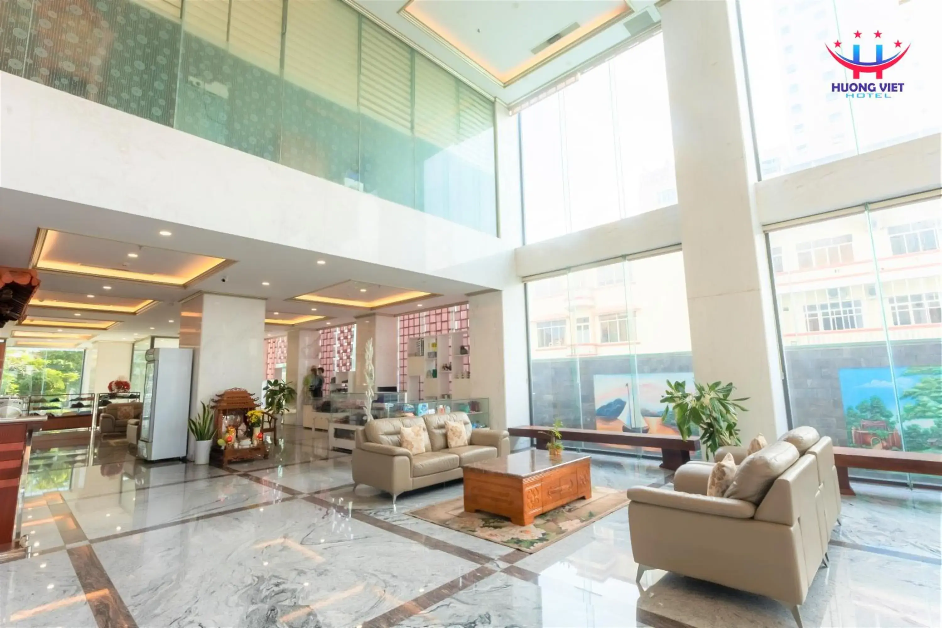 Lobby or reception in Huong Viet Hotel Quy Nhon - Beachfront Lobby or reception in Huong Viet Hotel Quy Nhon - Beachfront