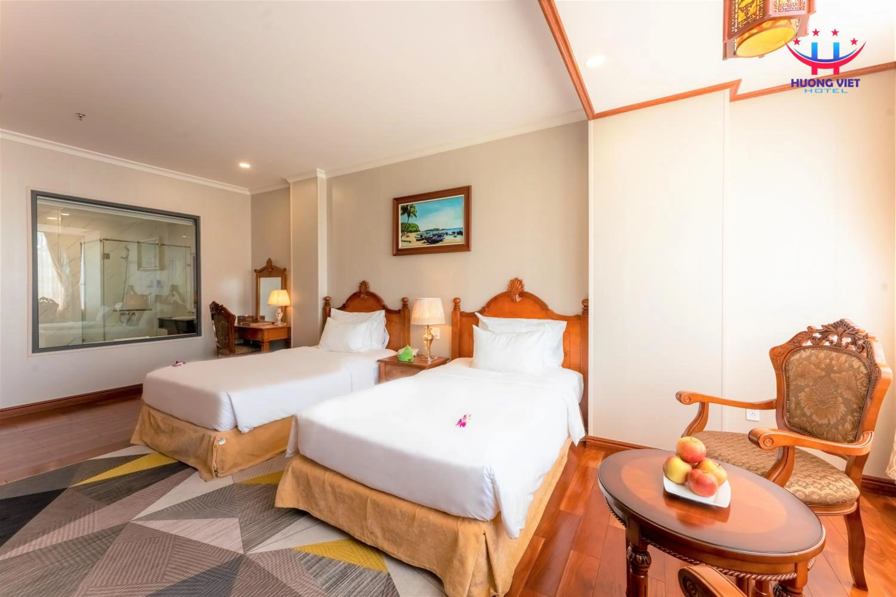 Bedroom, Bed in Huong Viet Hotel Quy Nhon - Beachfront