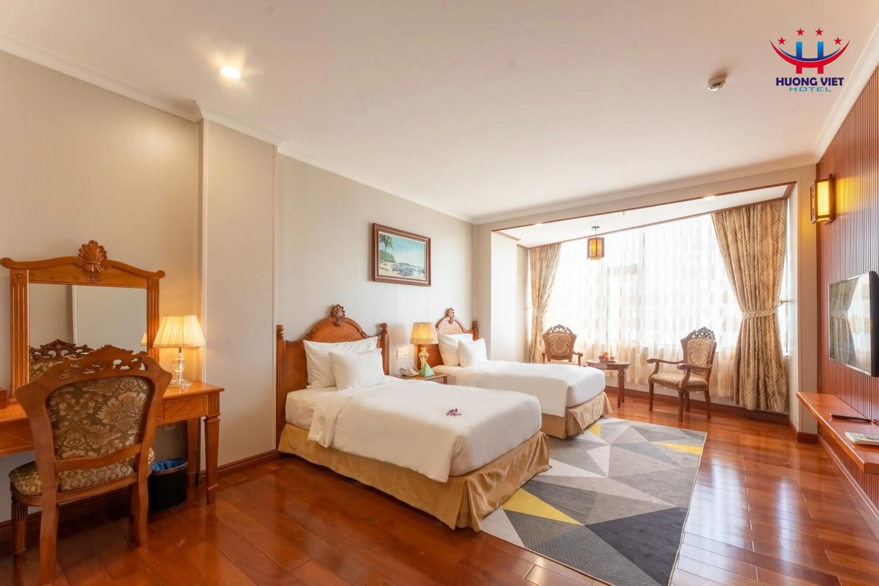Bedroom, Bed in Huong Viet Hotel Quy Nhon - Beachfront
