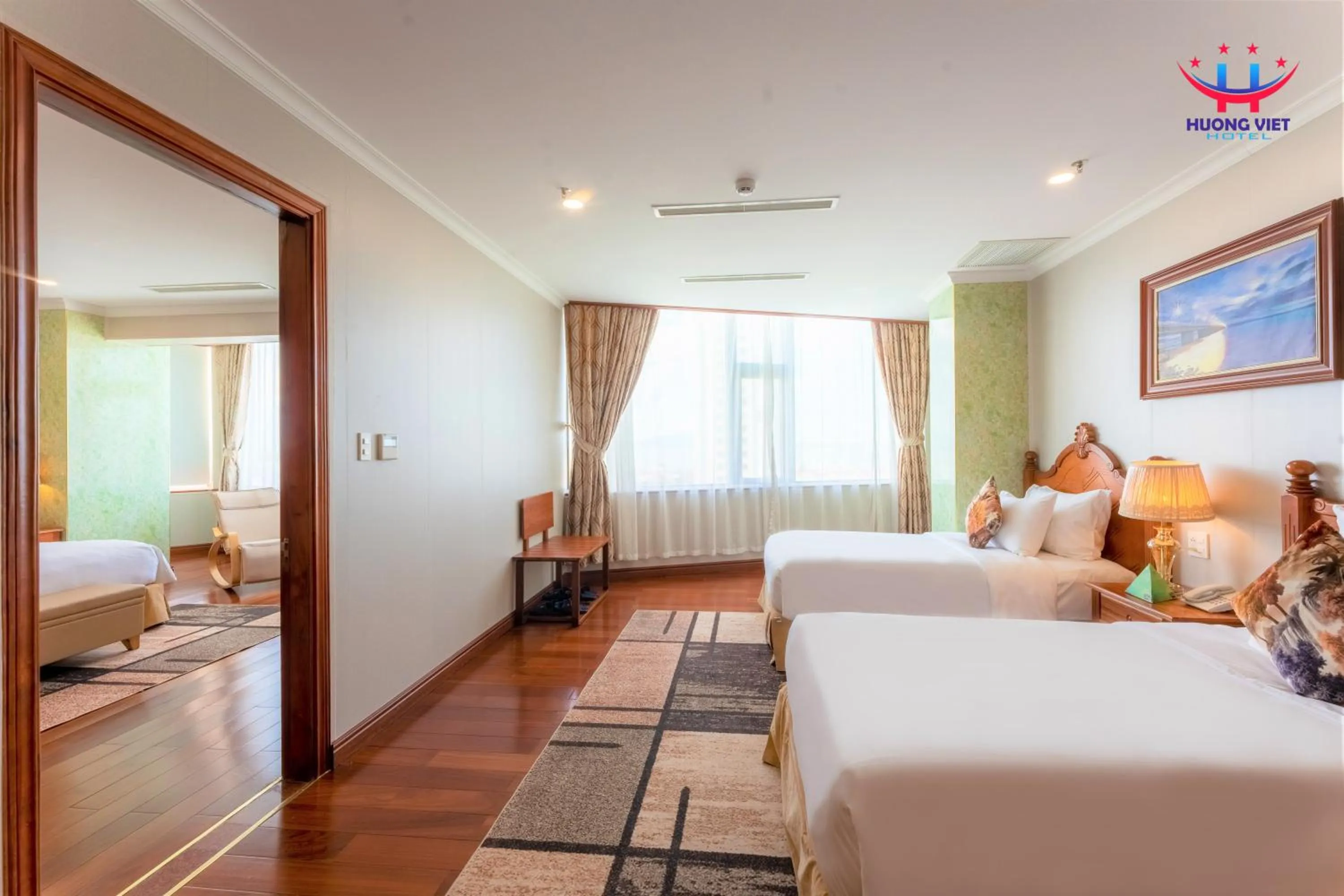 Bedroom, Bed in Huong Viet Hotel Quy Nhon - Beachfront