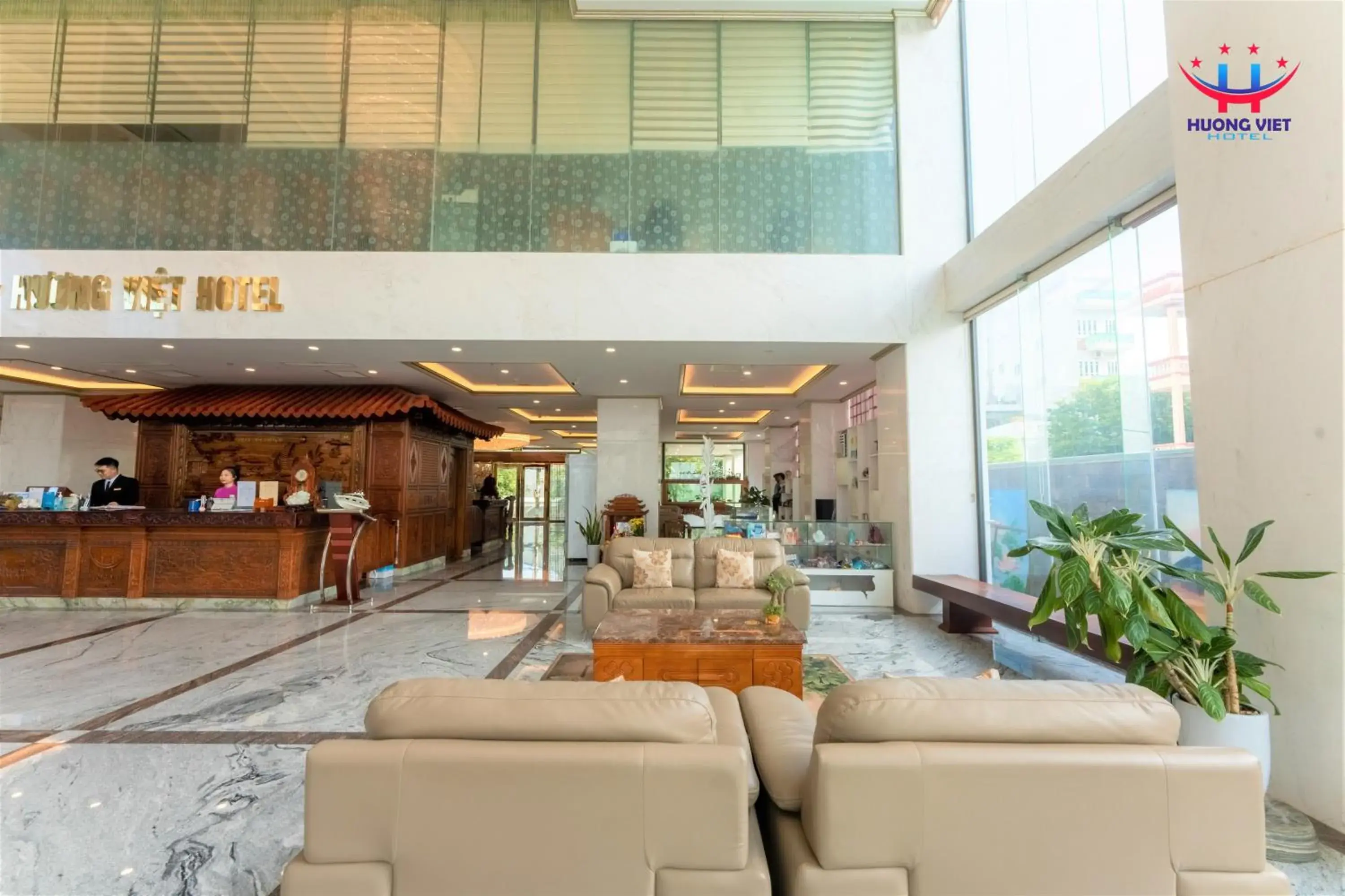 Lobby or reception in Huong Viet Hotel Quy Nhon - Beachfront Lobby or reception in Huong Viet Hotel Quy Nhon - Beachfront
