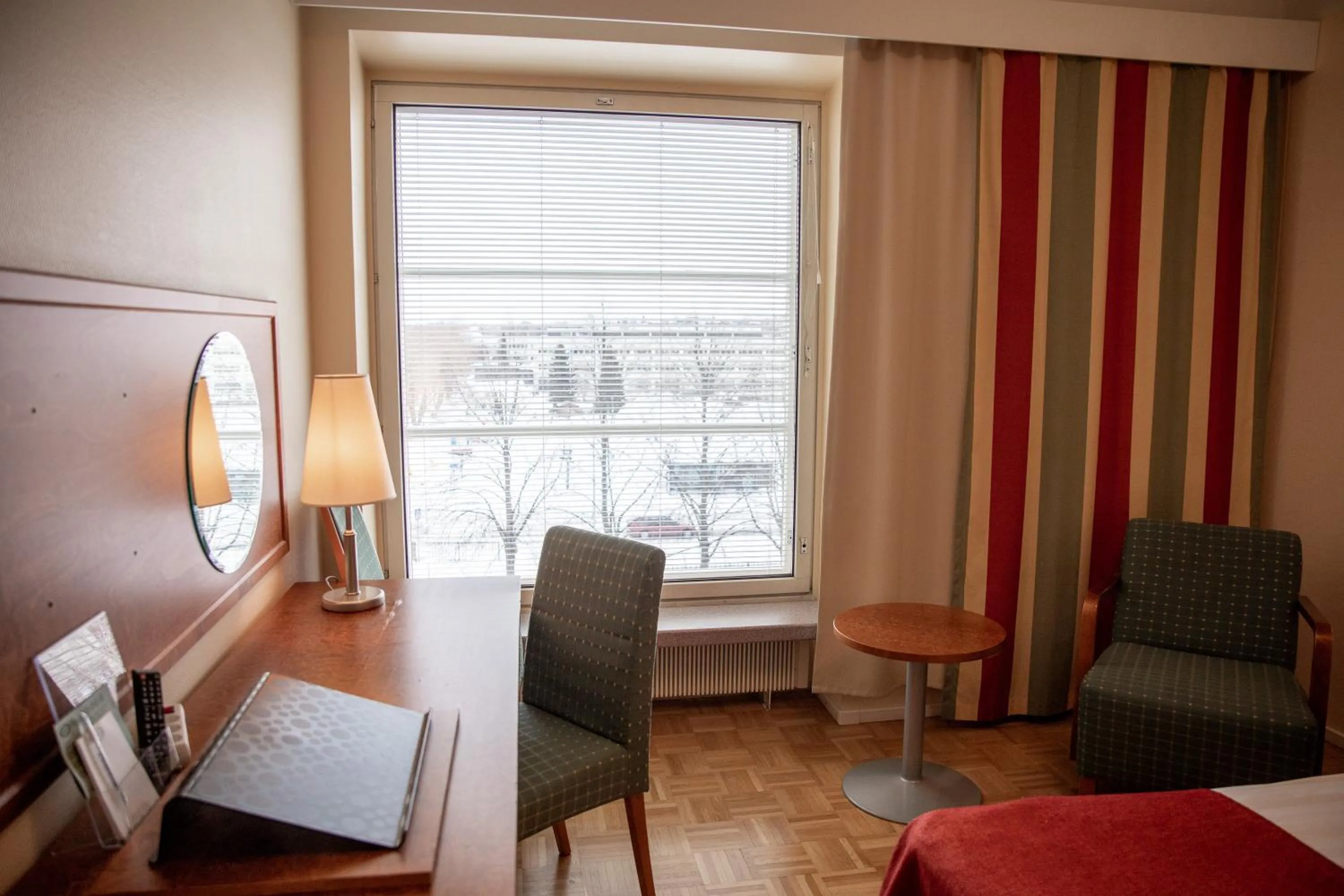 Bedroom, Bed in Hotel Kokkola