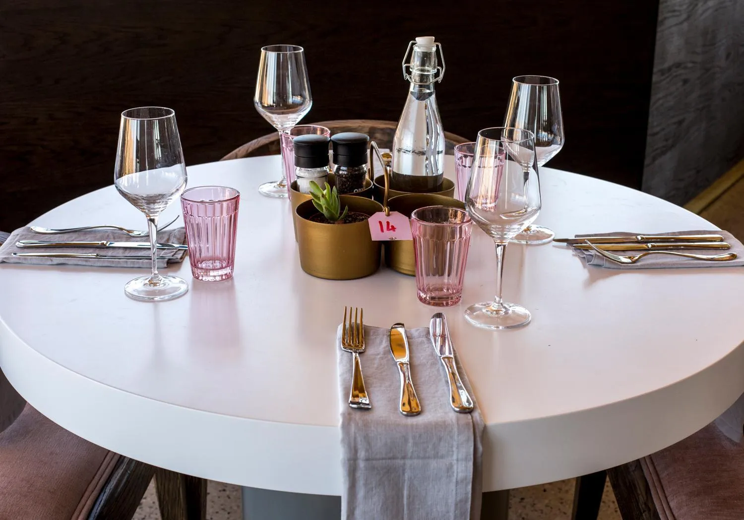 Dining area in The Desert Grace