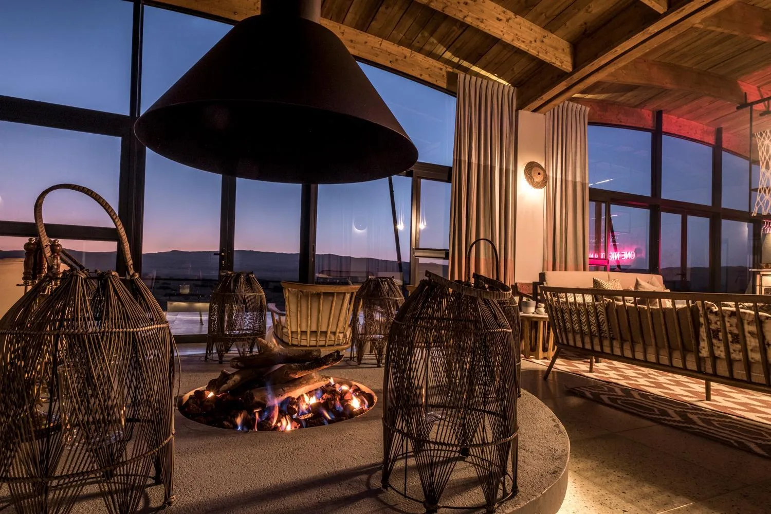 Lobby or reception in The Desert Grace