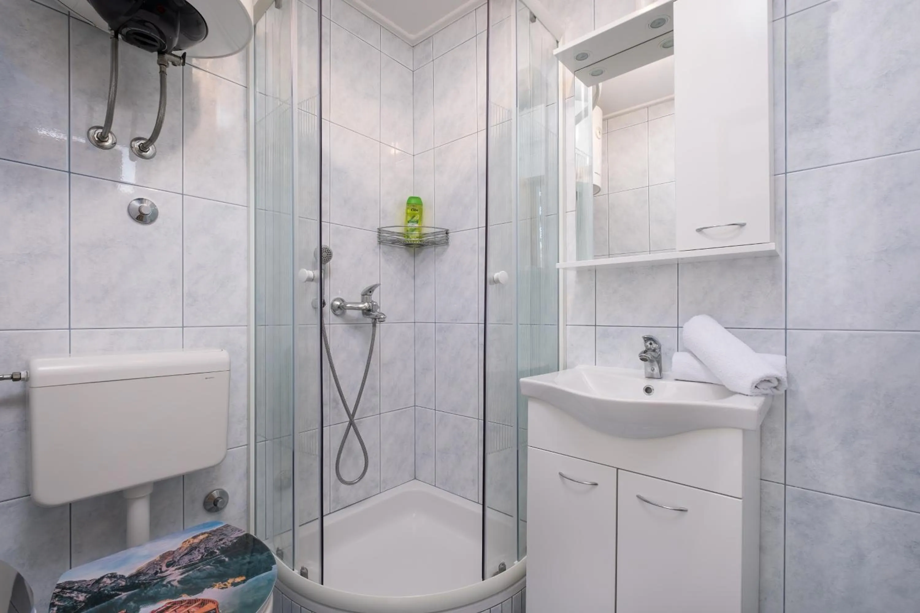 Toilet in Apartments Katica