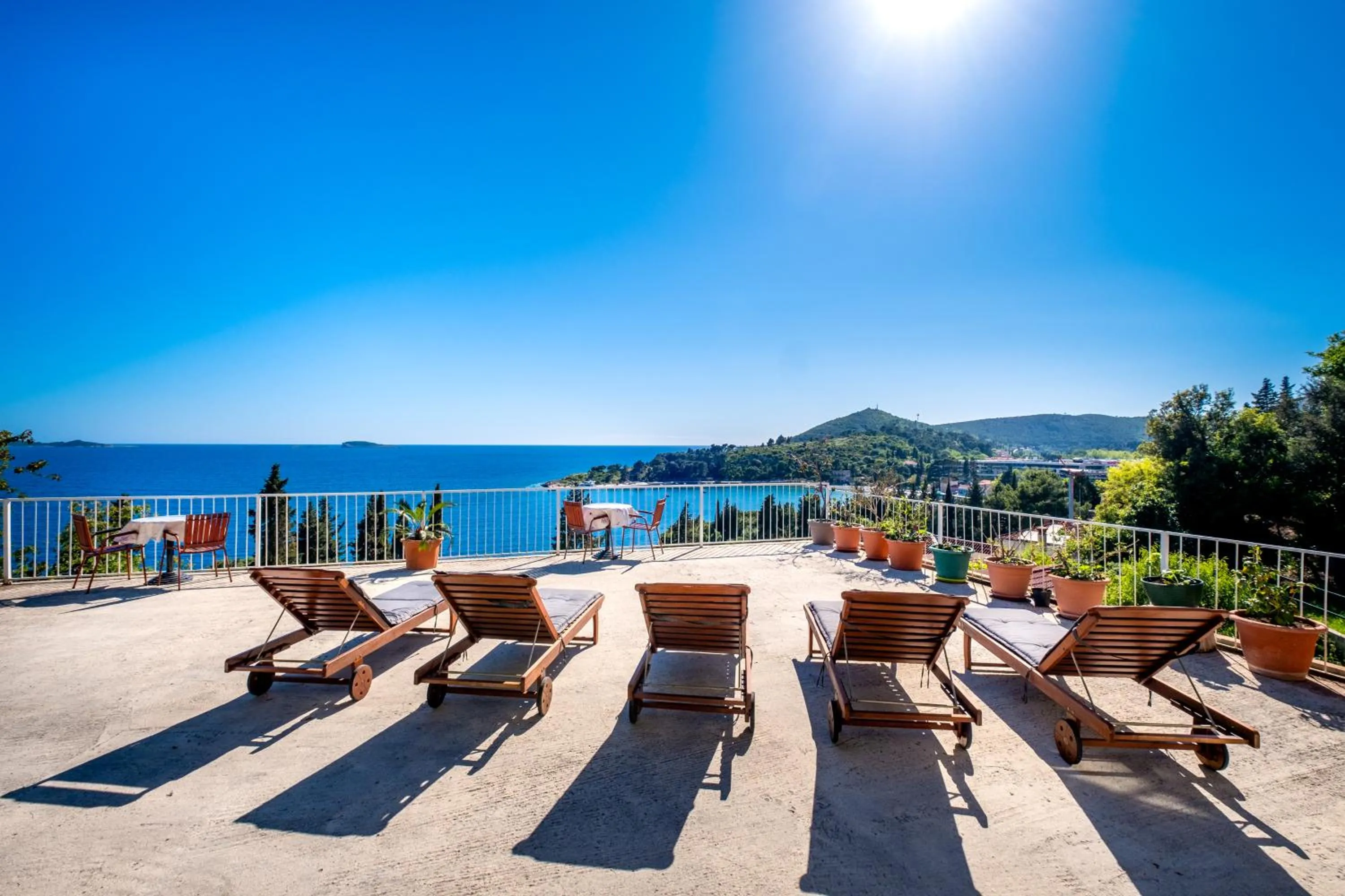 Sea view in Apartments Katica