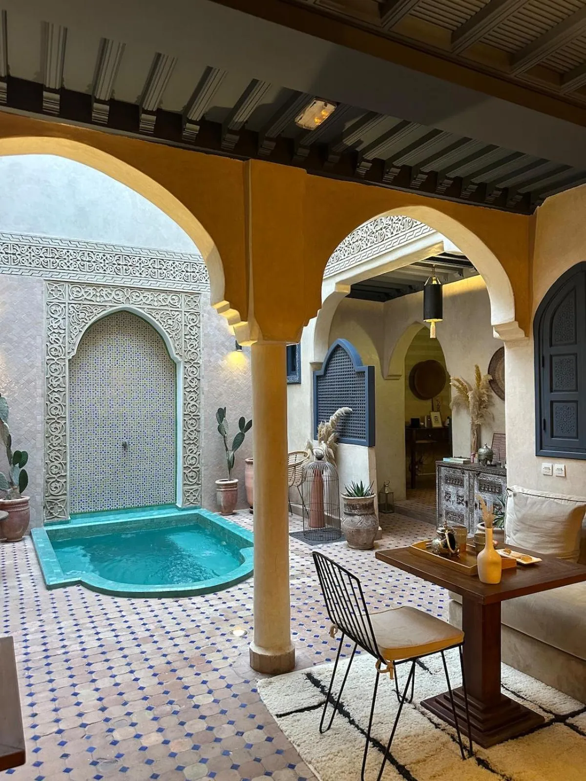 Patio in Riad Jonan & Spa