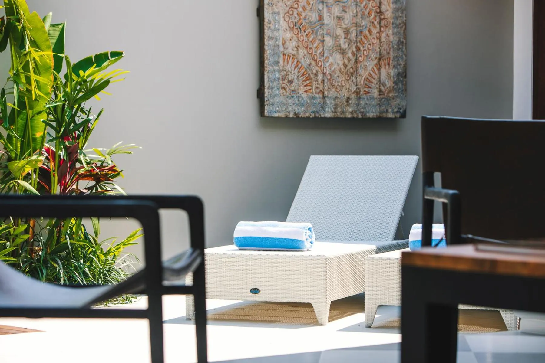 Garden in Villa Luma