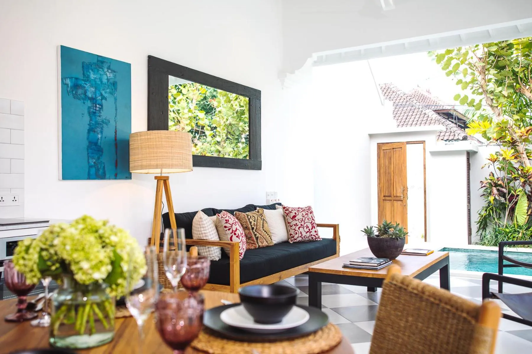 Balcony/Terrace in Villa Luma