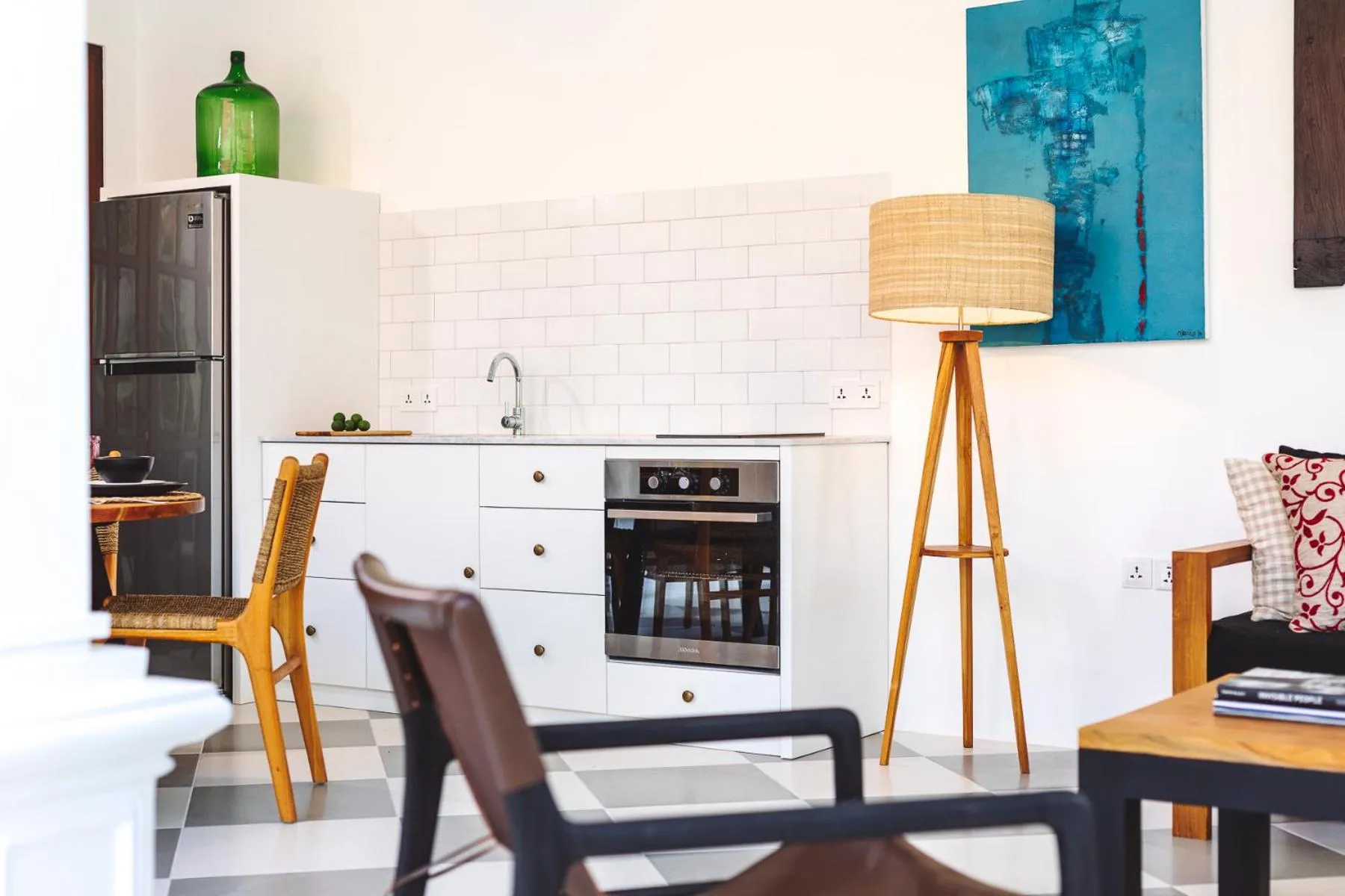 Kitchen or kitchenette in Villa Luma