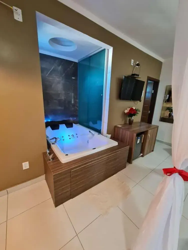 Double Room with Spa Bath in Pousada Araras Double Room with Spa Bath in Pousada Araras