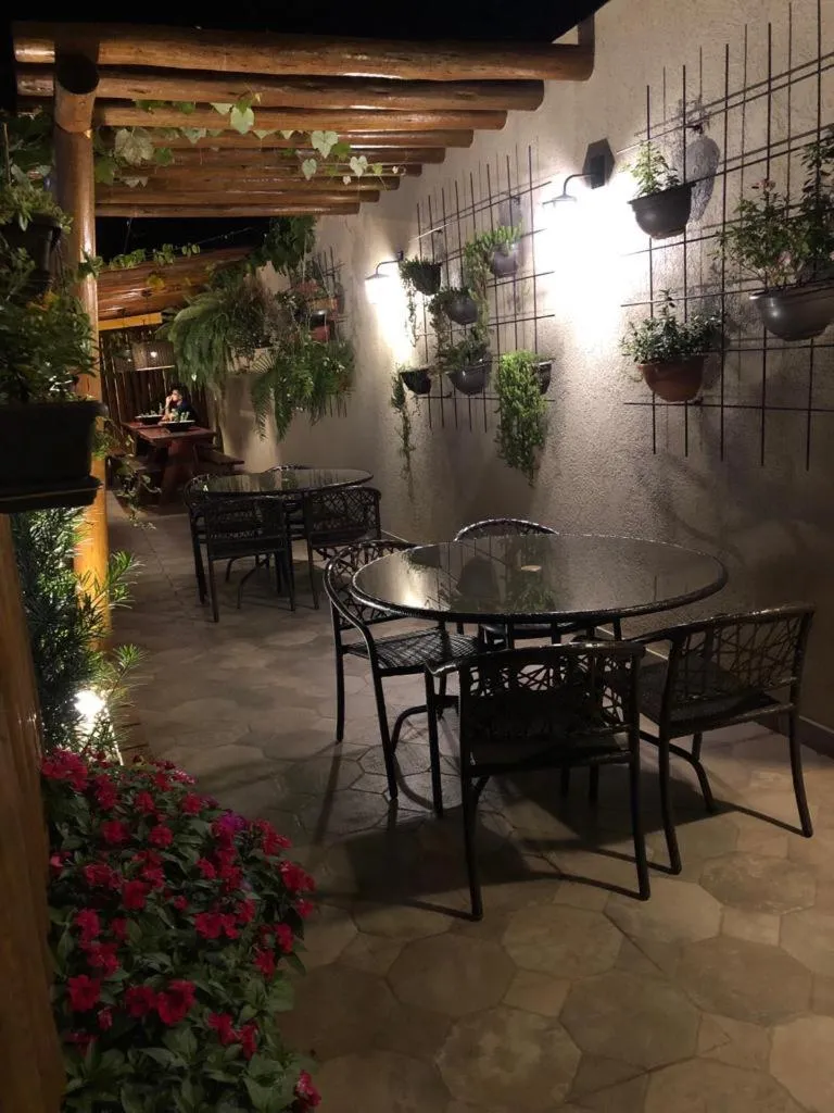 Patio in Pousada Araras