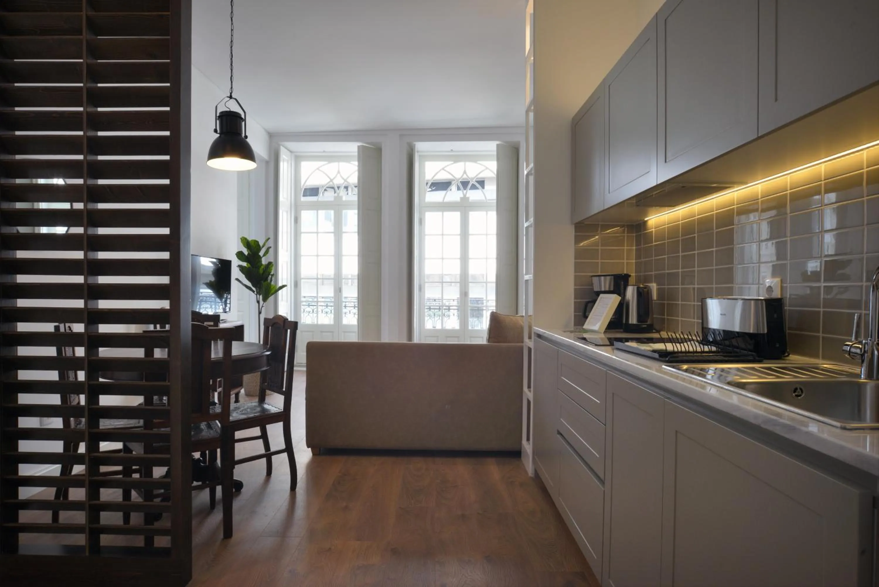 Coffee/tea facilities in Spot Apartments Casa Januario