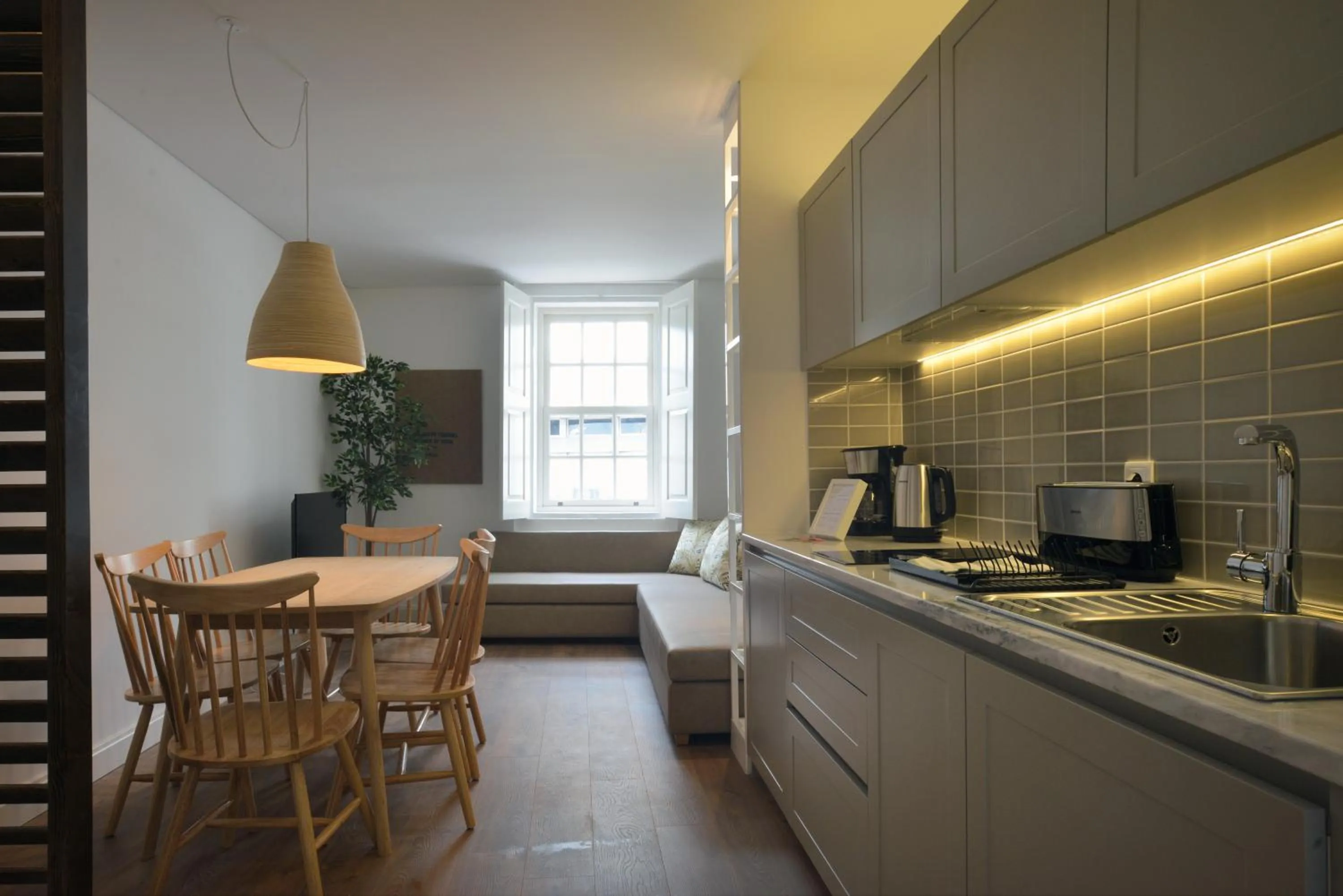 Coffee/tea facilities in Spot Apartments Casa Januario