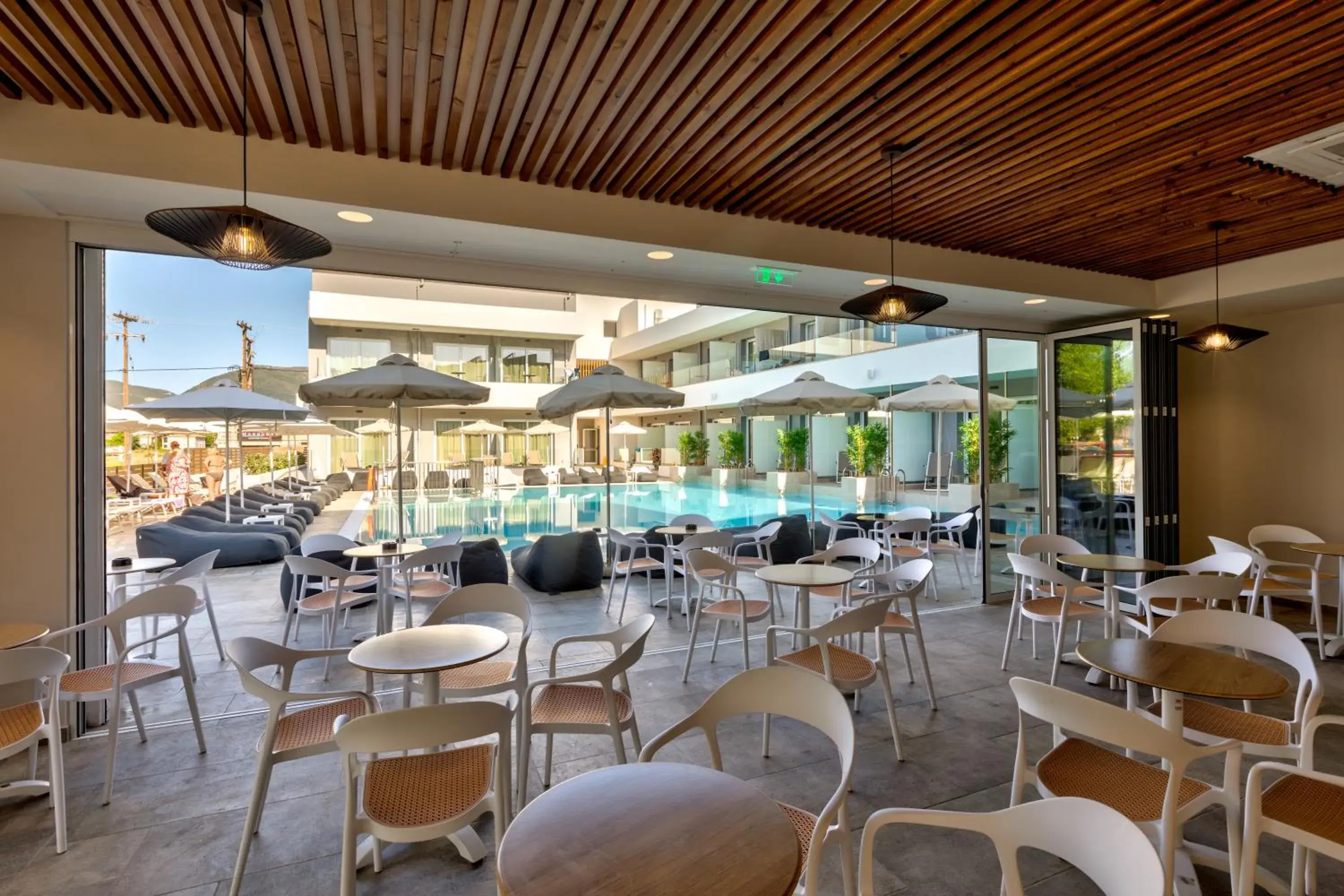 Lounge or bar in White Olive Premium Laganas Lounge or bar in White Olive Premium Laganas