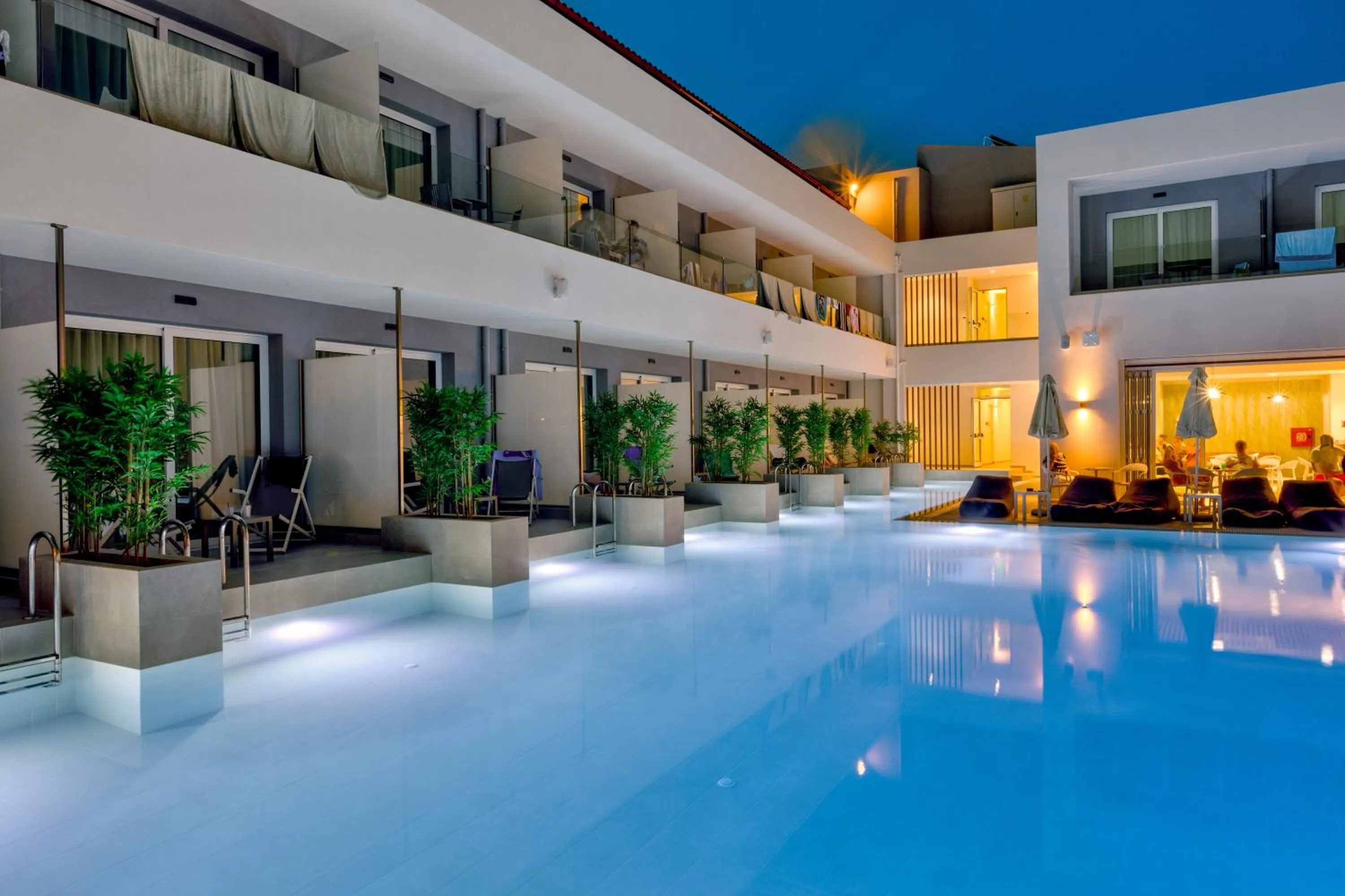 Swimming pool in White Olive Premium Laganas