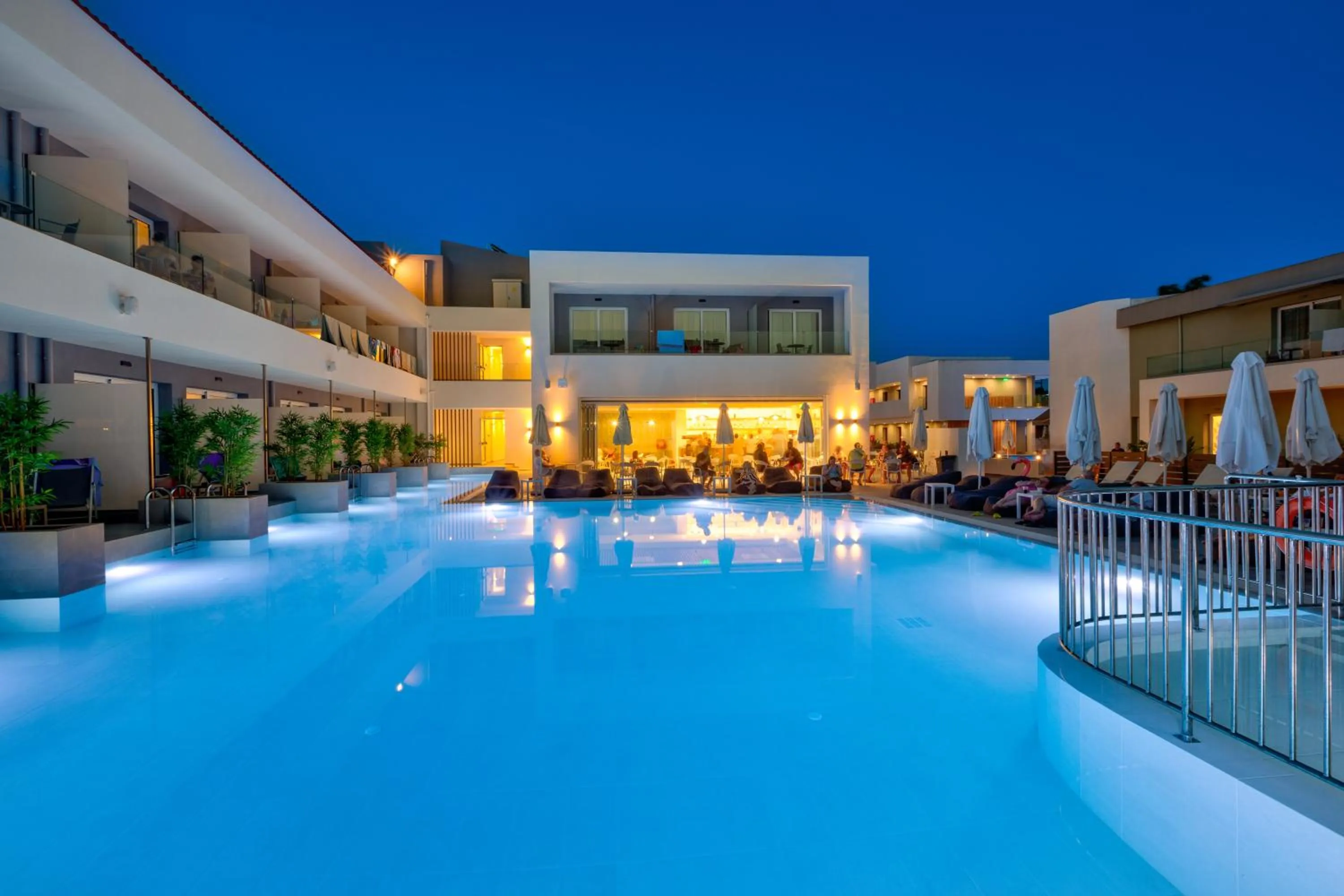 Swimming pool in White Olive Premium Laganas