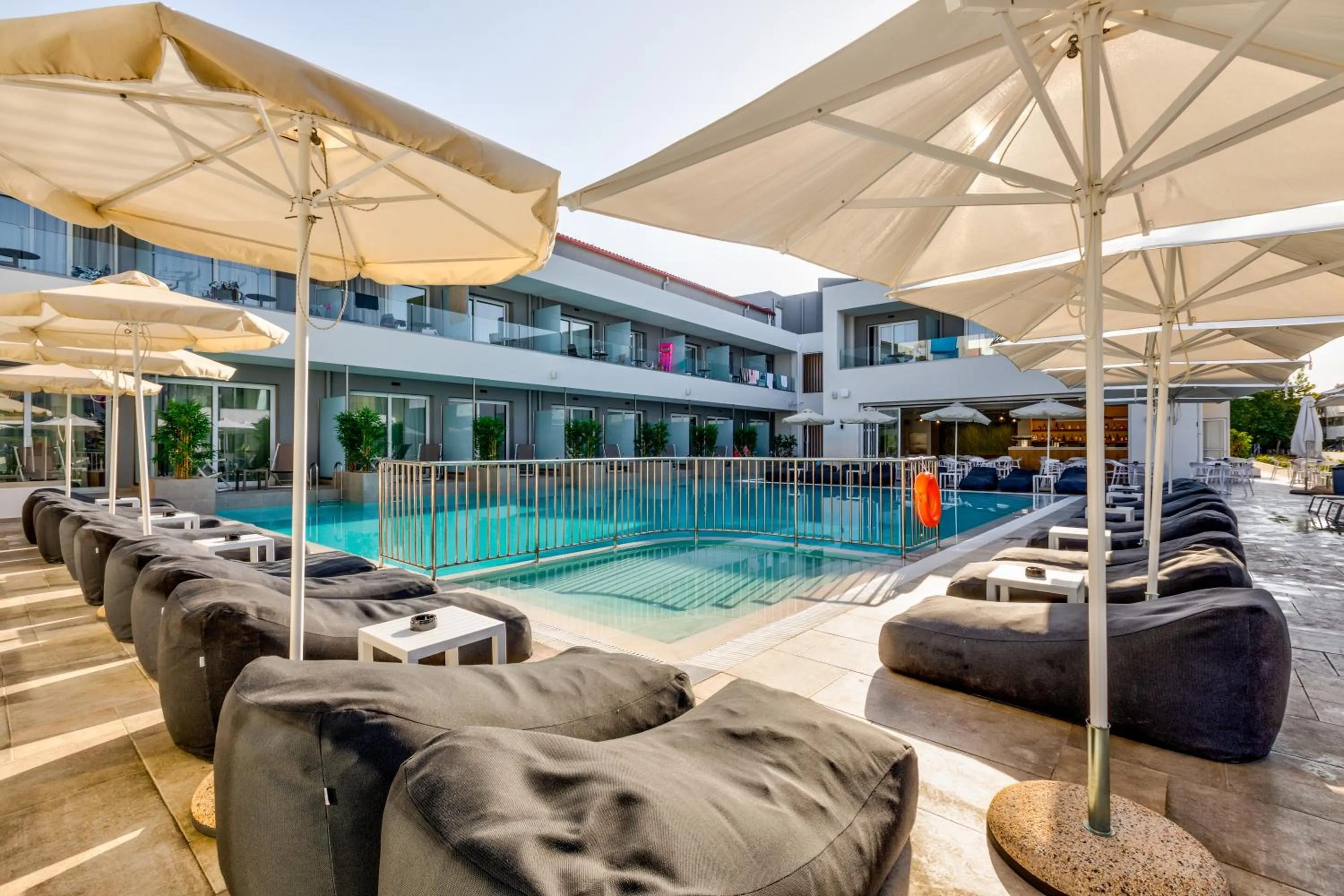 Swimming pool in White Olive Premium Laganas