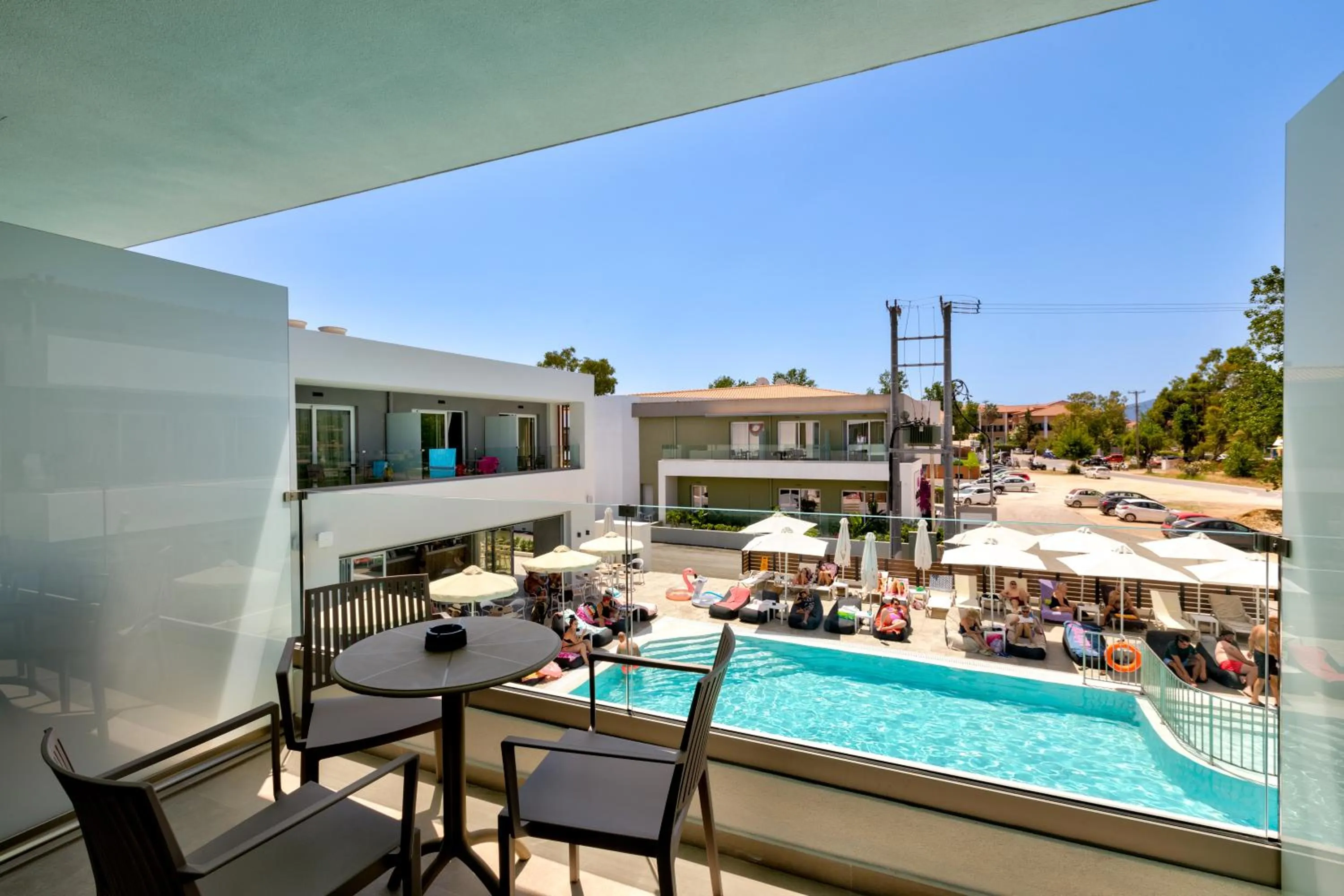 Swimming pool in White Olive Premium Laganas