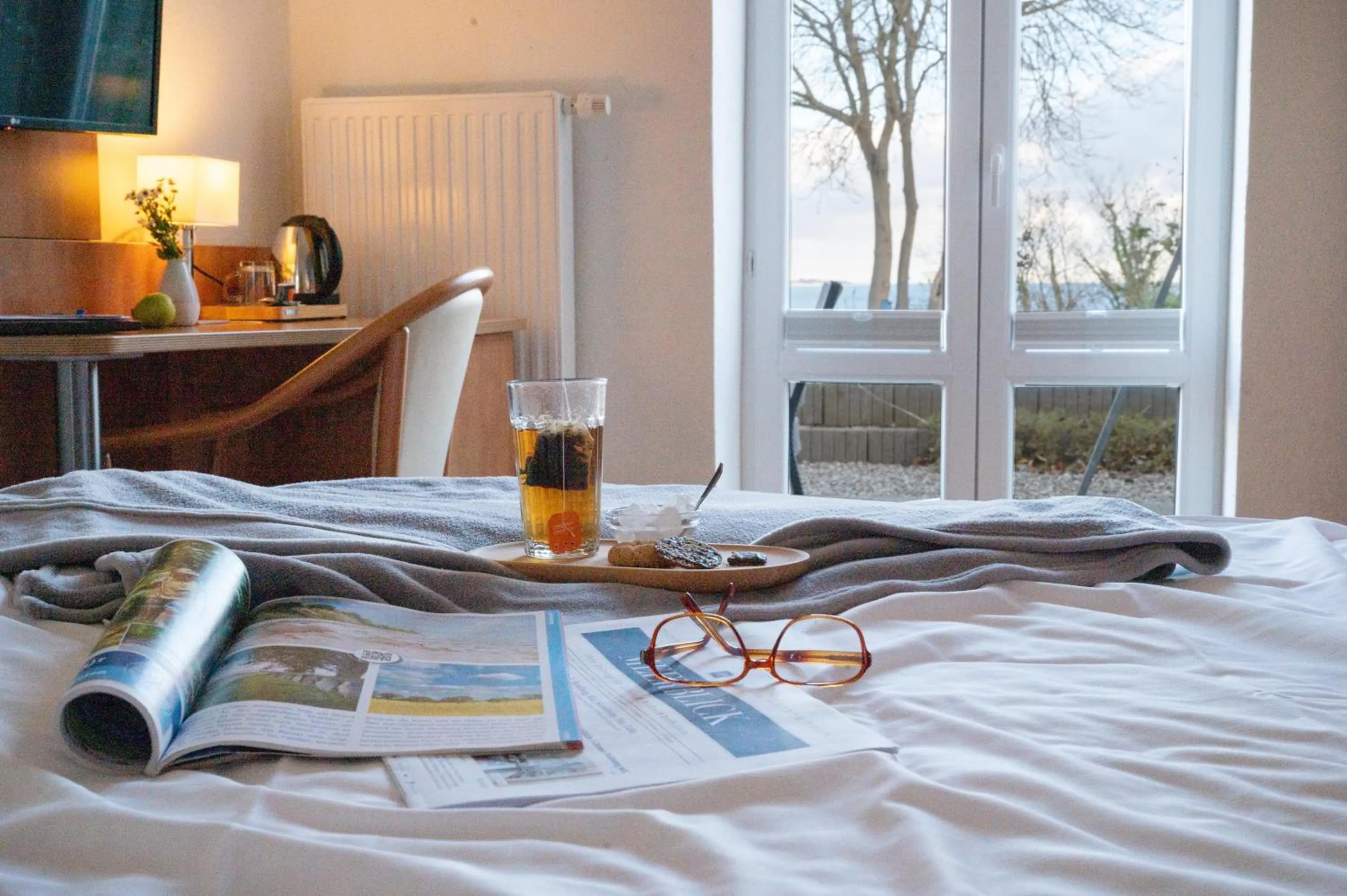 Photo of the whole room, Bed in Hotel Alte Fischereischule