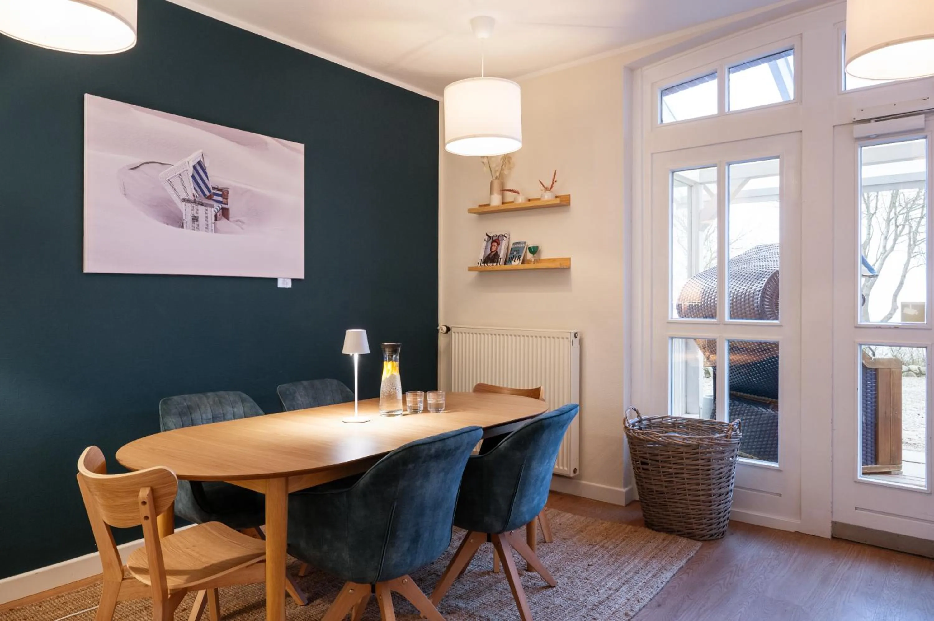 Seating area in Hotel Alte Fischereischule