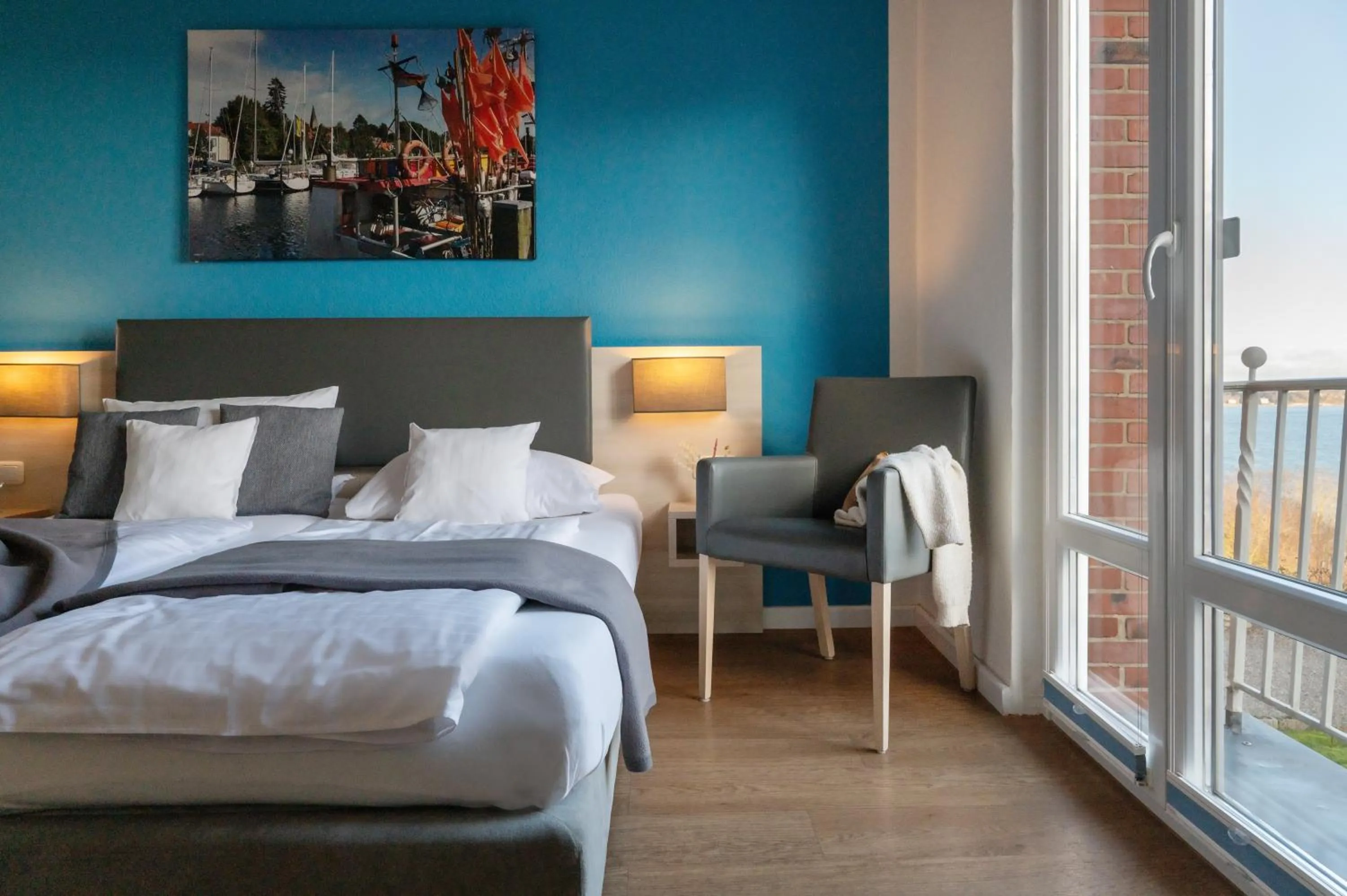 Photo of the whole room, Bed in Hotel Alte Fischereischule