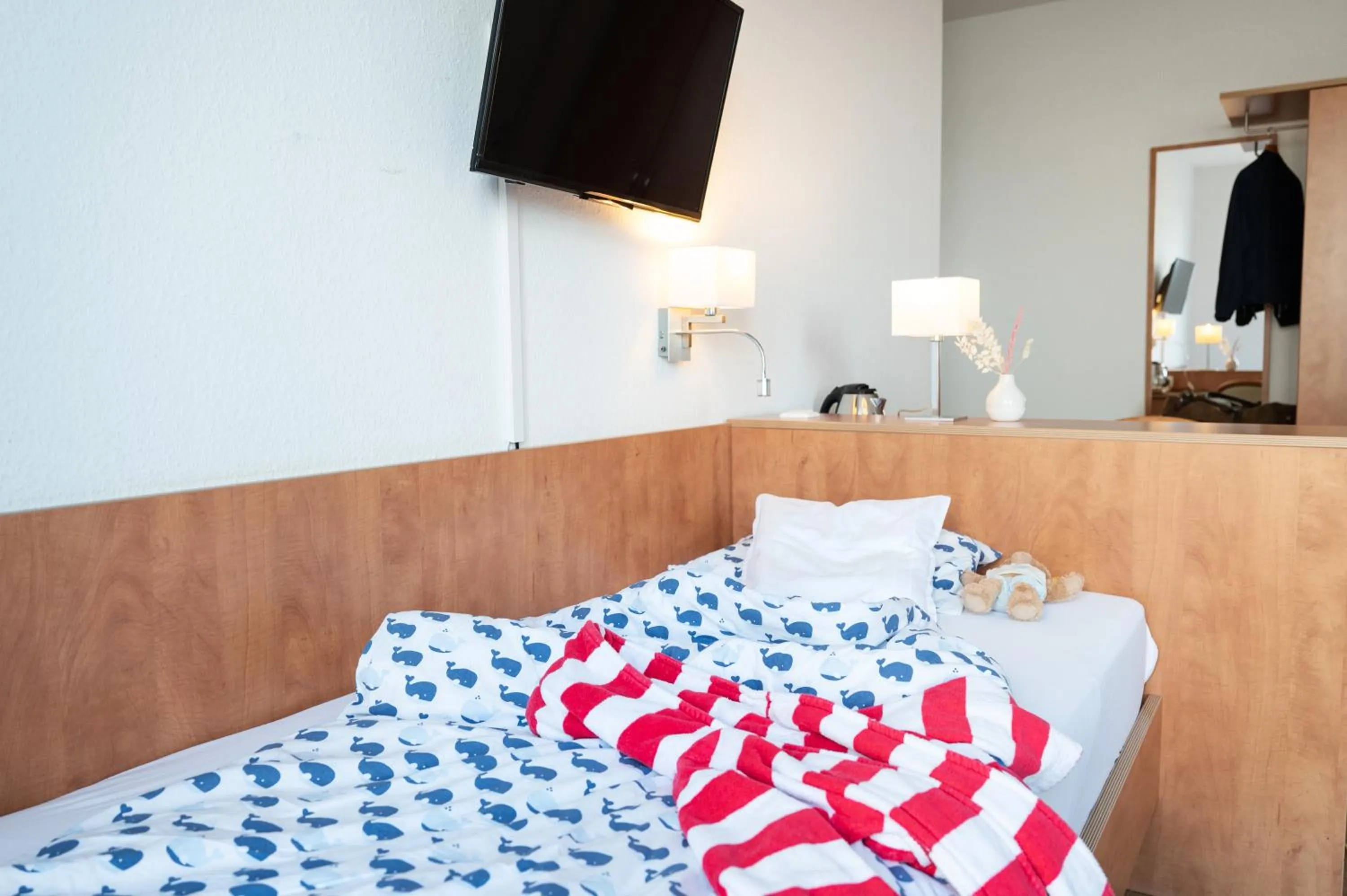 Photo of the whole room, Bed in Hotel Alte Fischereischule