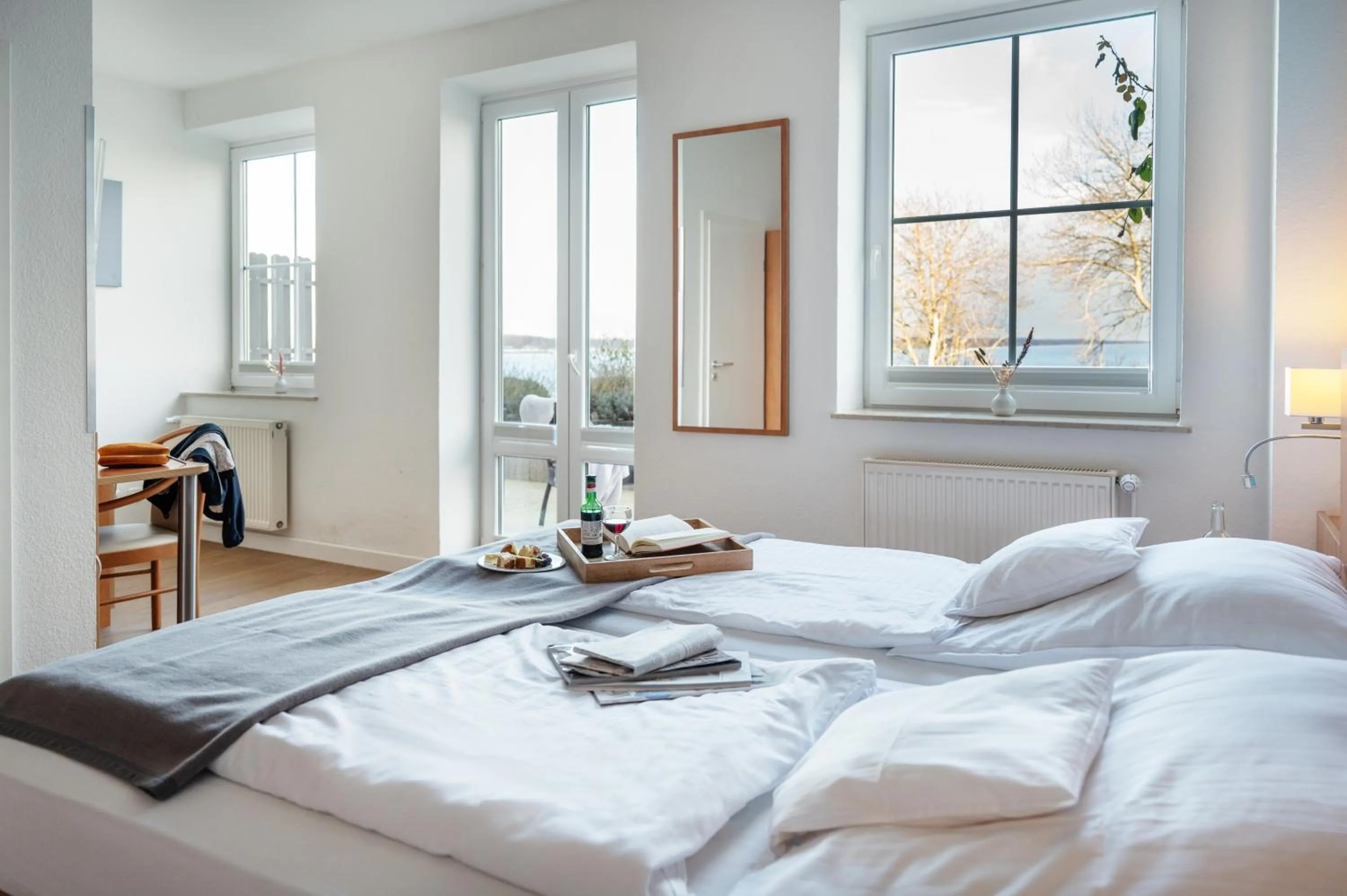 Photo of the whole room, Bed in Hotel Alte Fischereischule