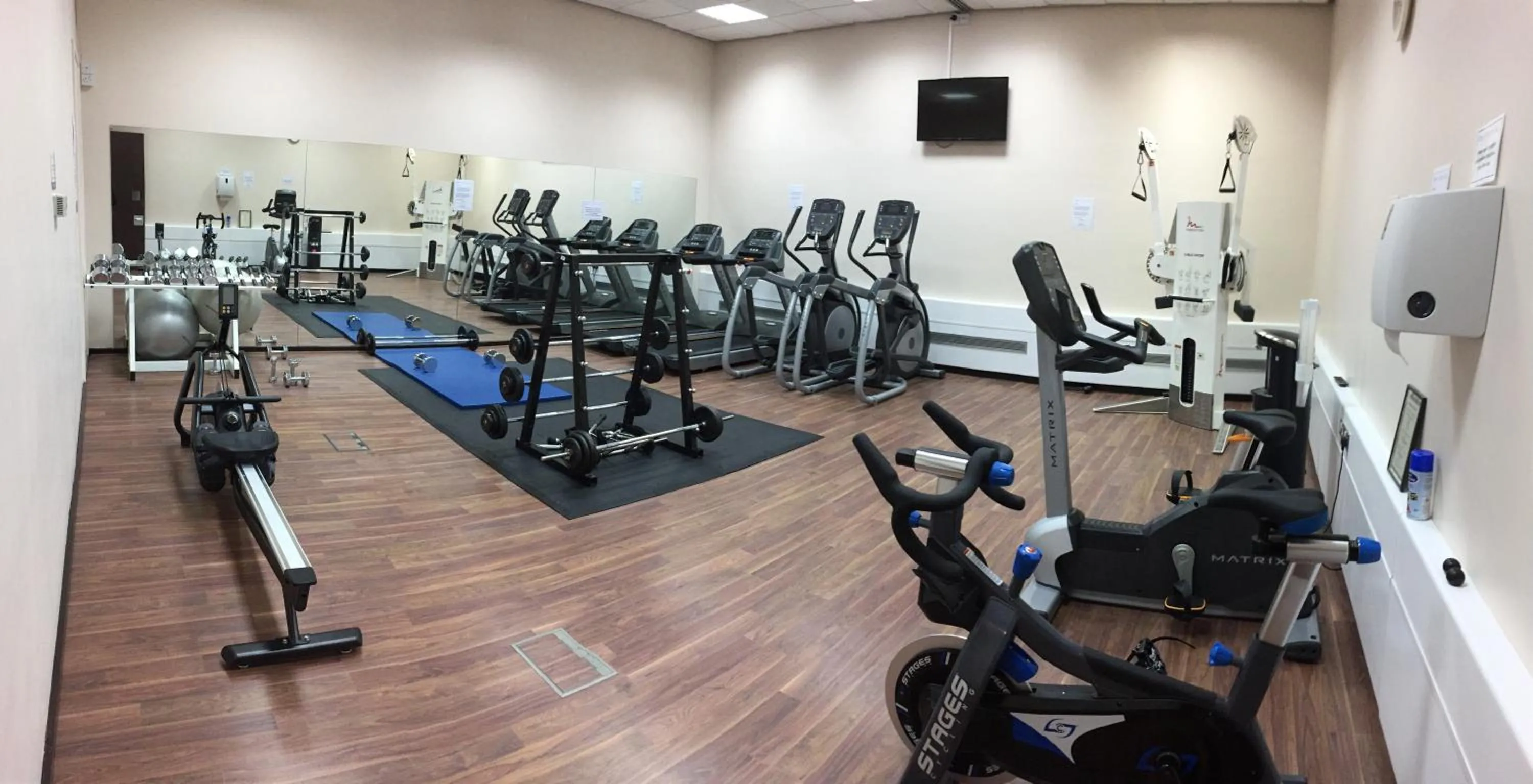 Fitness centre/facilities in CIM Business Centre