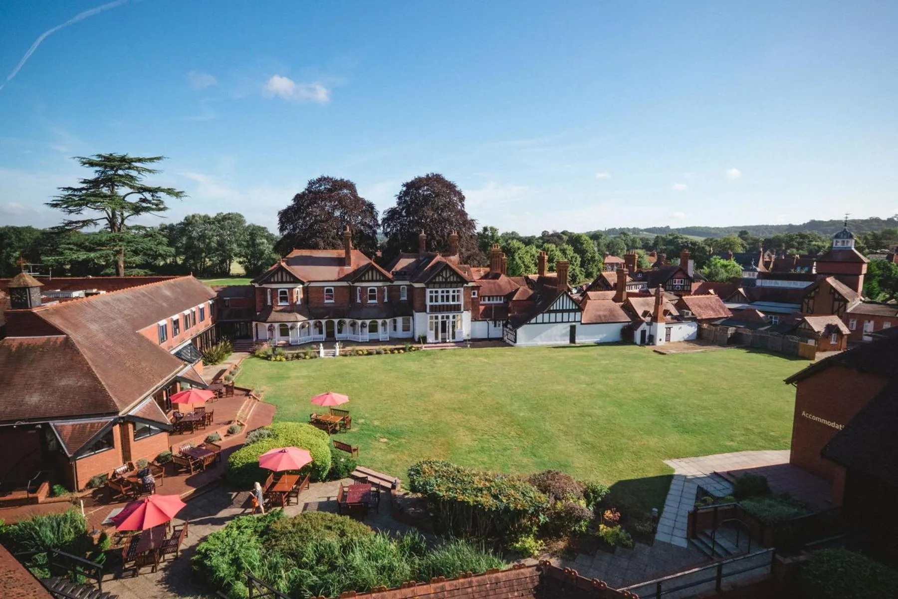 Bird's eye view in CIM Business Centre