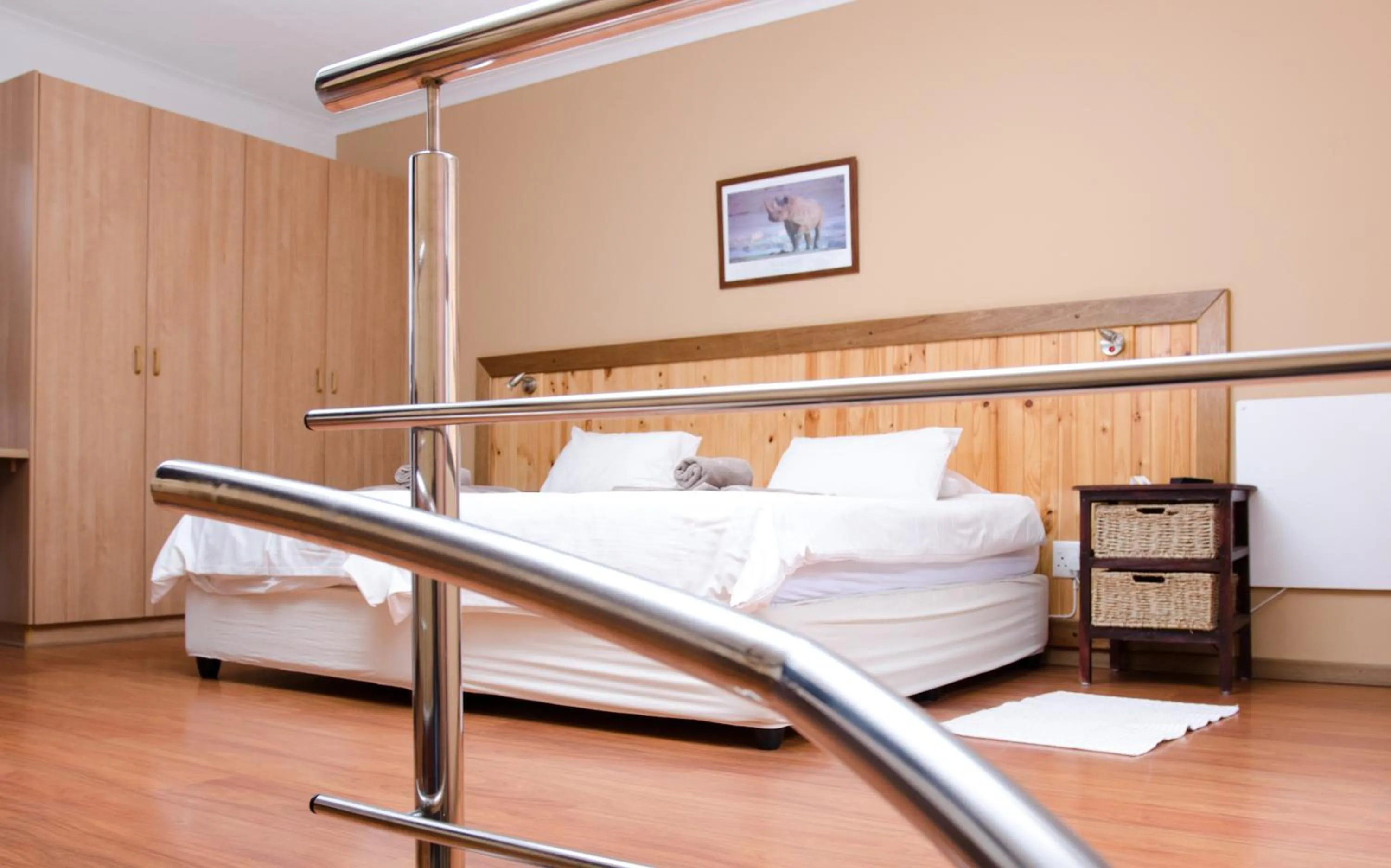 Bed in Hotel Deutsches Haus Swakopmund