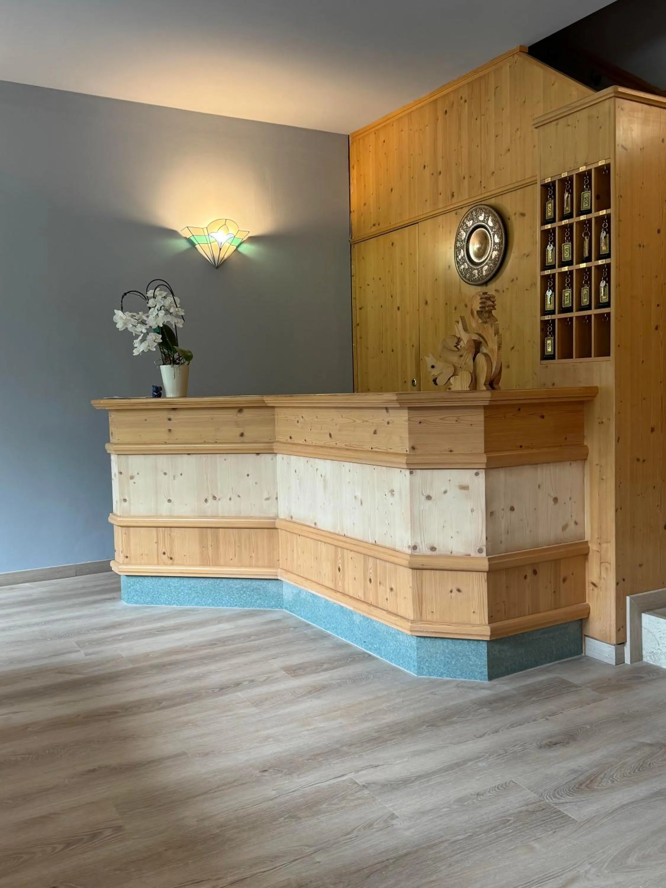 Lobby or reception in HOTEL GARNi NORMA