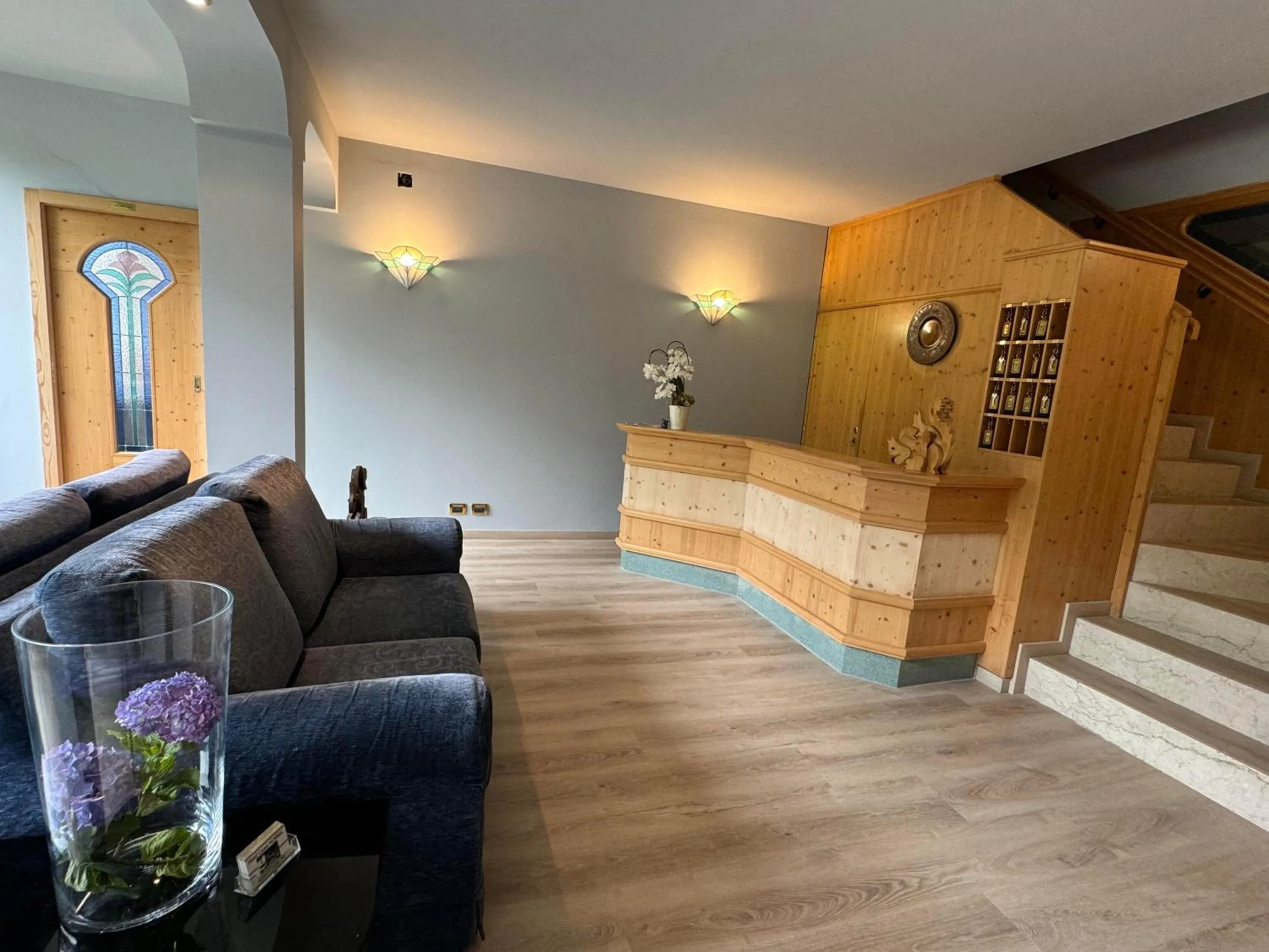 Lobby or reception in HOTEL GARNi NORMA