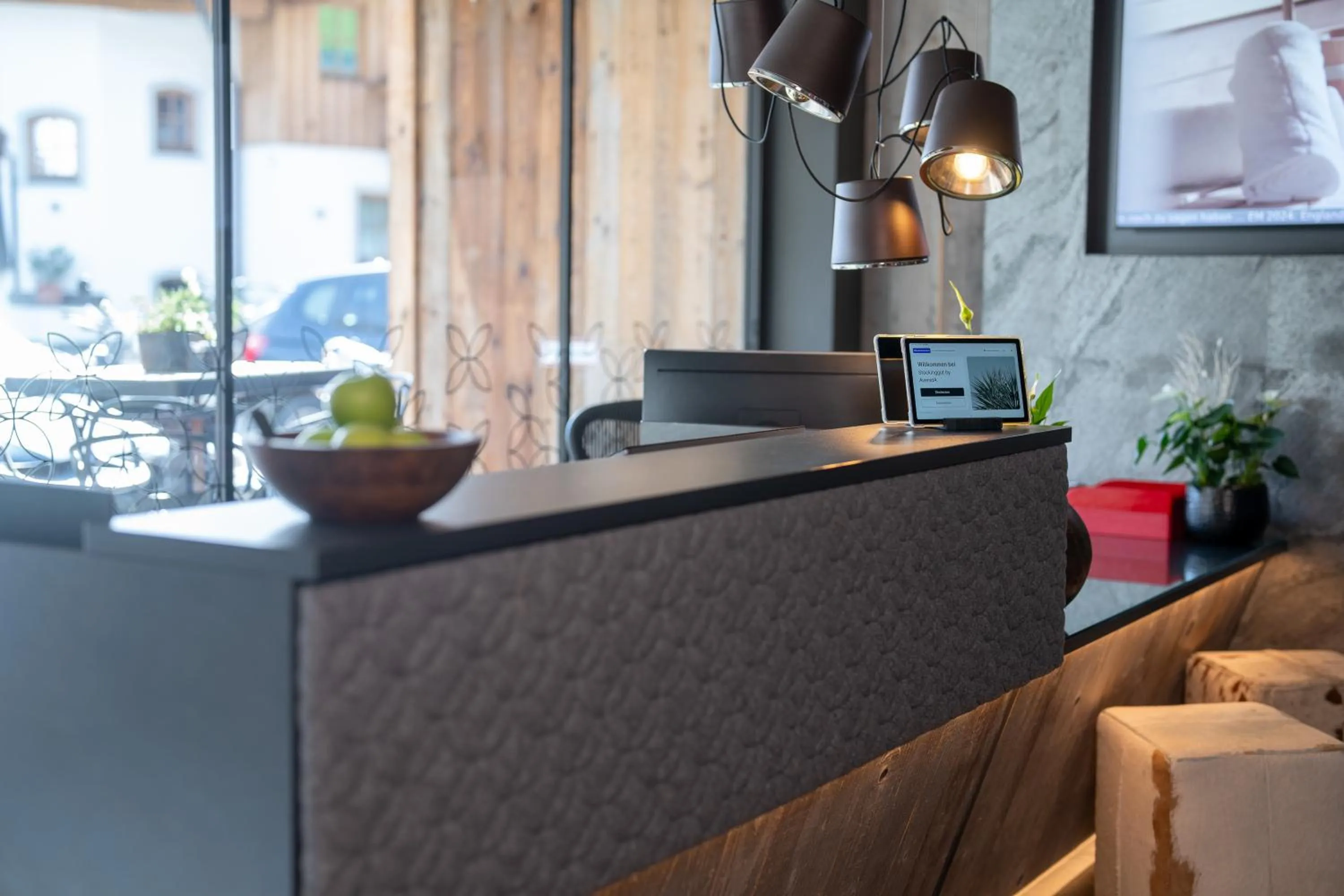 Lobby or reception in Stockinggut by AvenidA