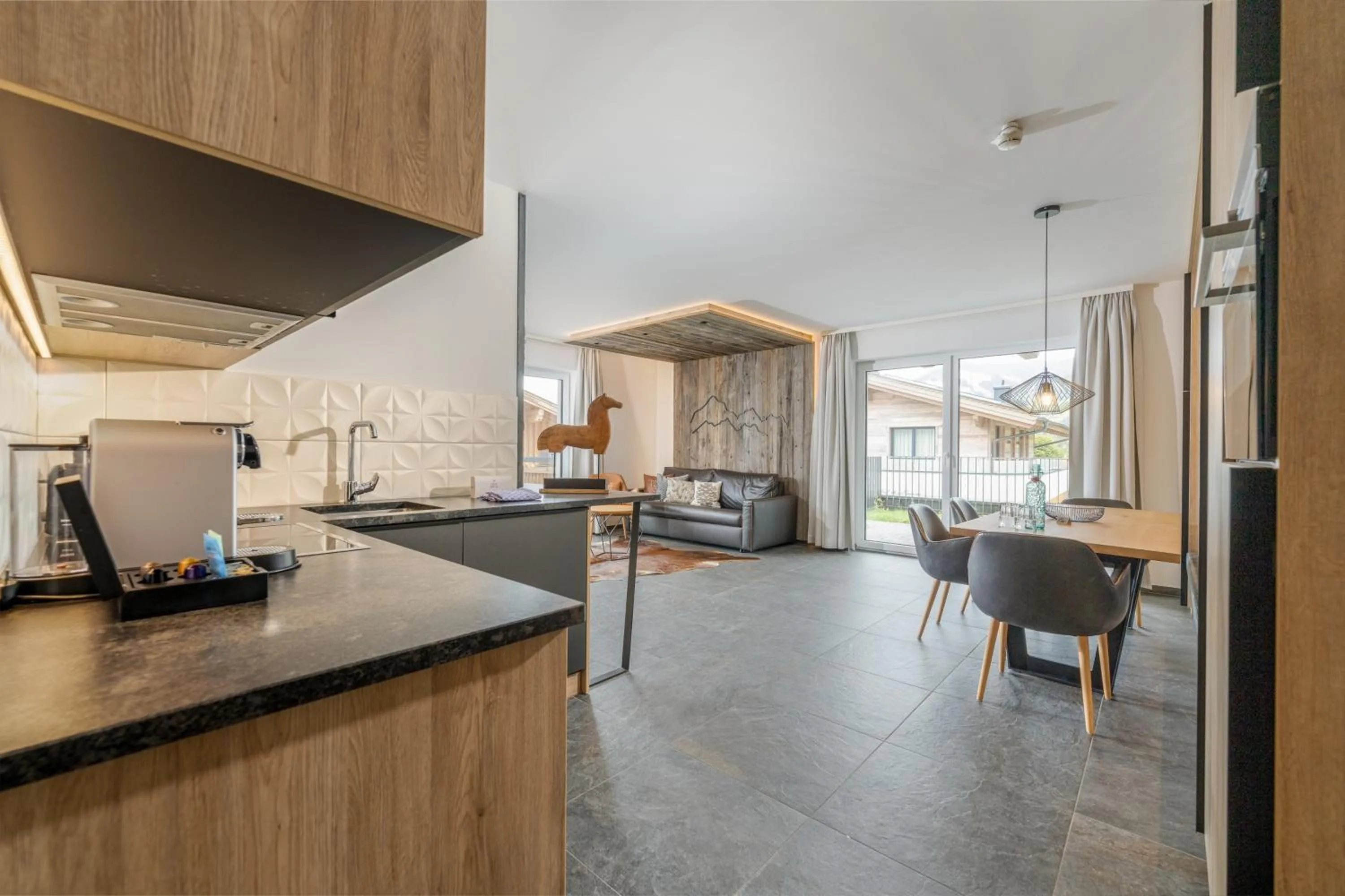 Kitchen or kitchenette in Stockinggut by AvenidA