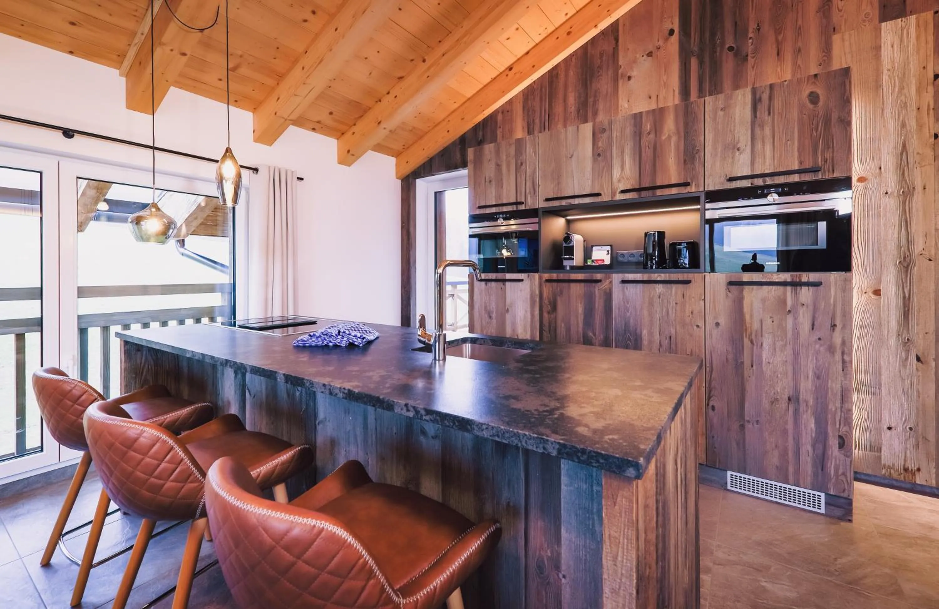 Kitchen or kitchenette in Stockinggut by AvenidA