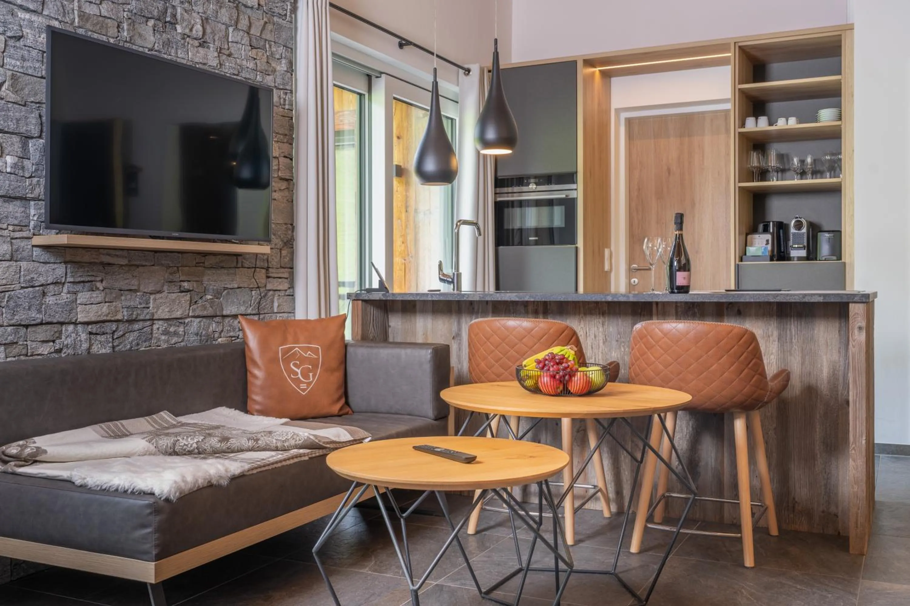 Kitchen or kitchenette in Stockinggut by AvenidA