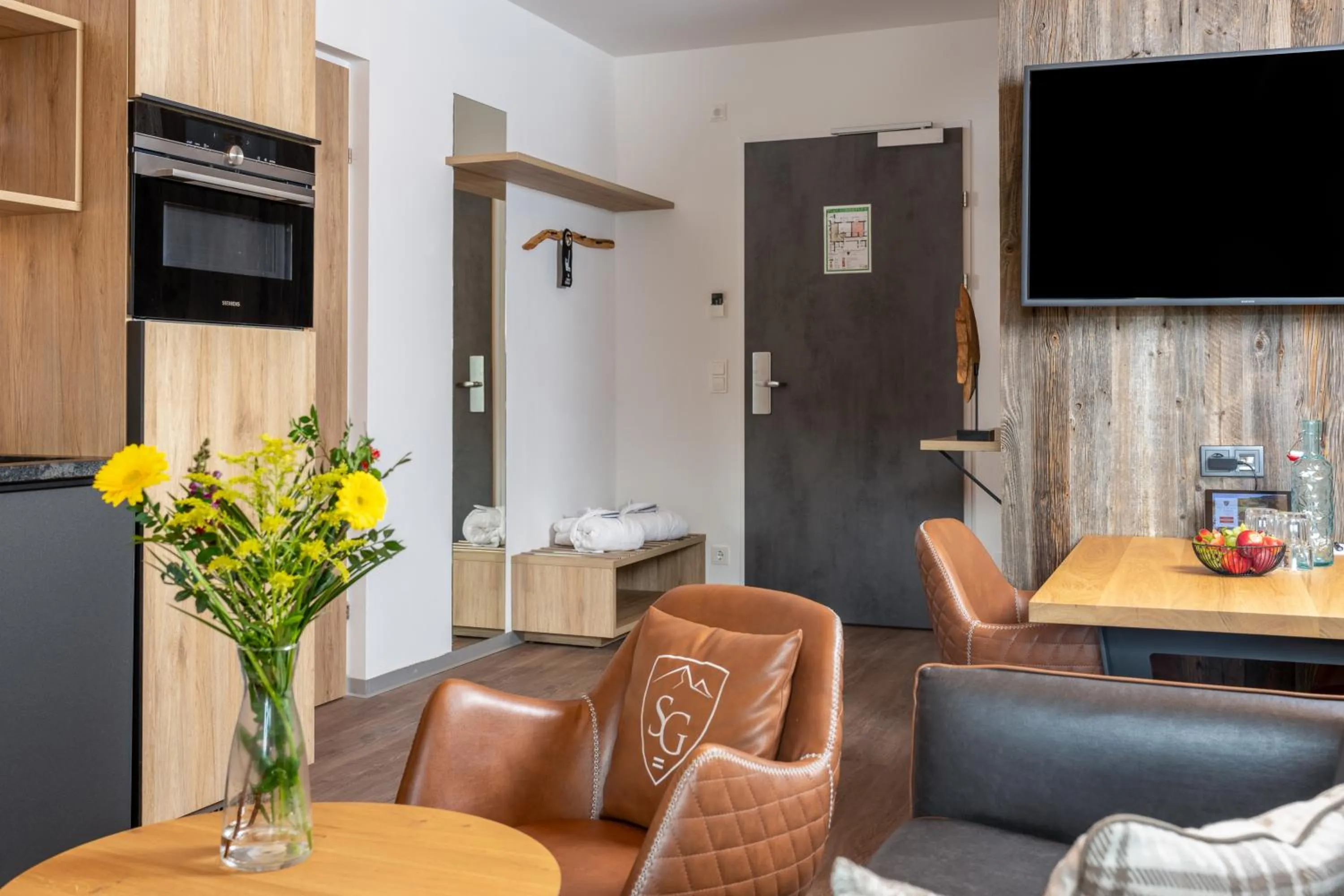 Living room in Stockinggut by AvenidA